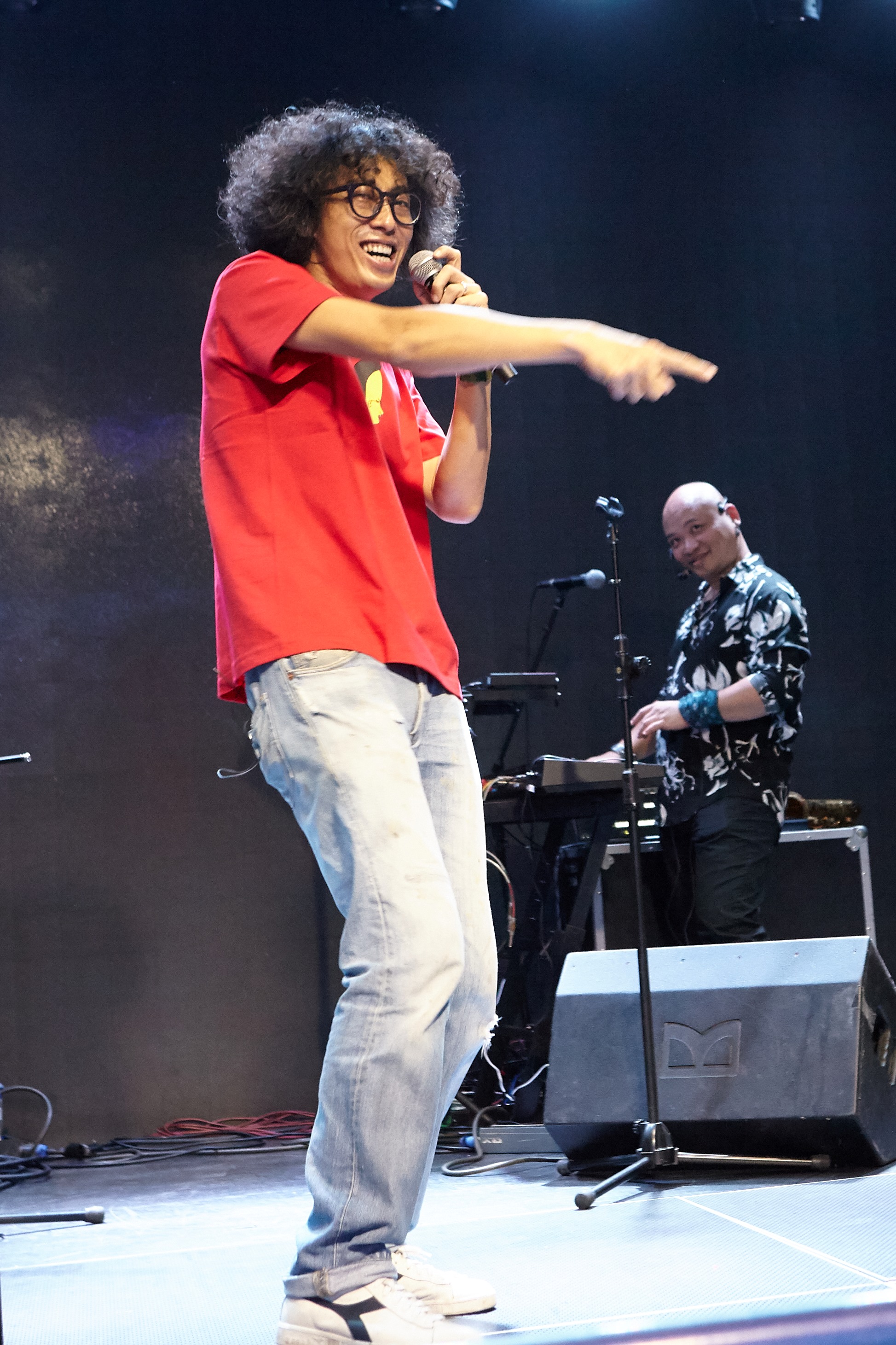 馬念先橫跨歌、演等不同領域,在廣播界也有自己的節目。(三立提供)