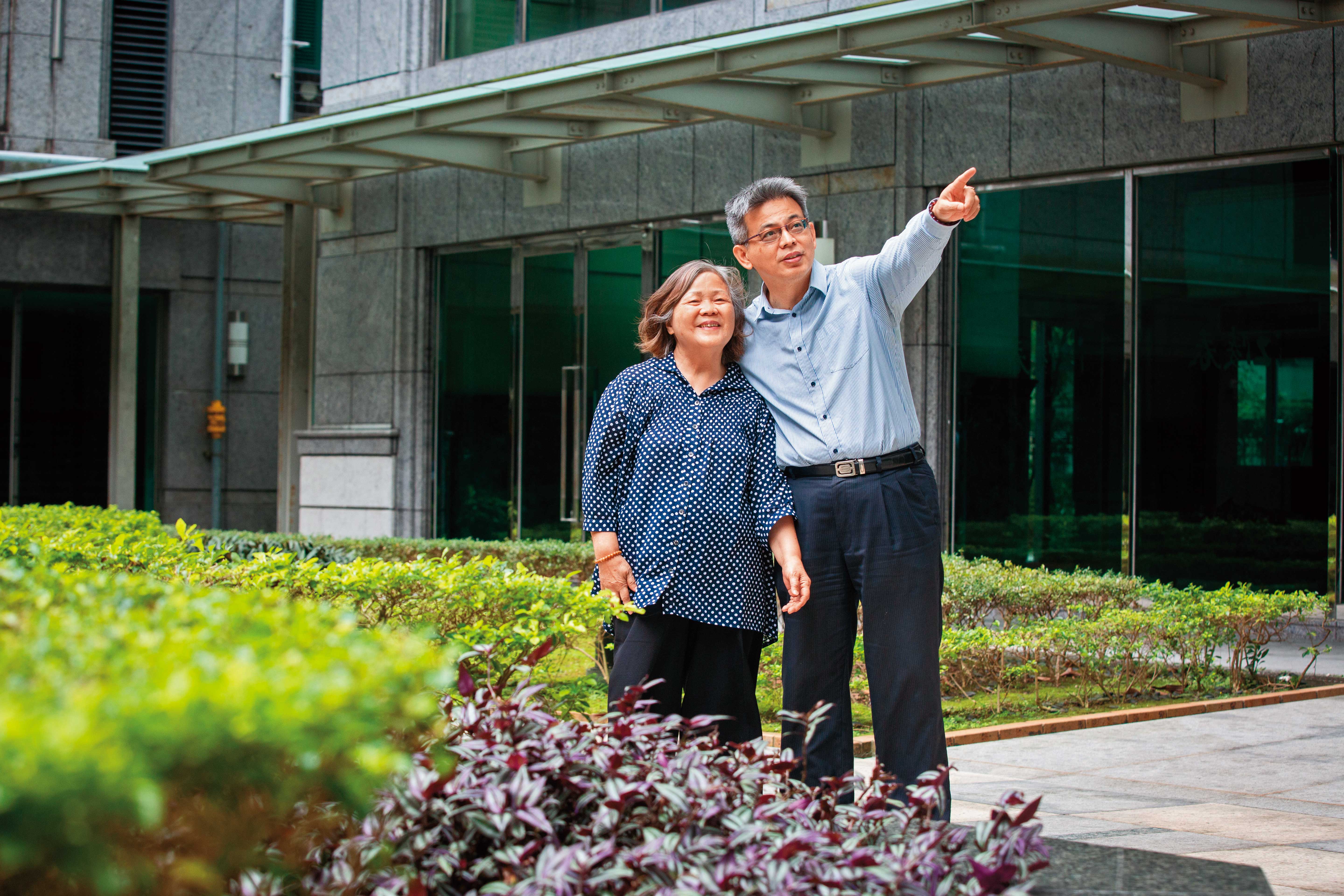 廖仁傑與媽媽母子情深，認為上班族進行退休理財規劃，必須將長輩照護需求也列入清單。