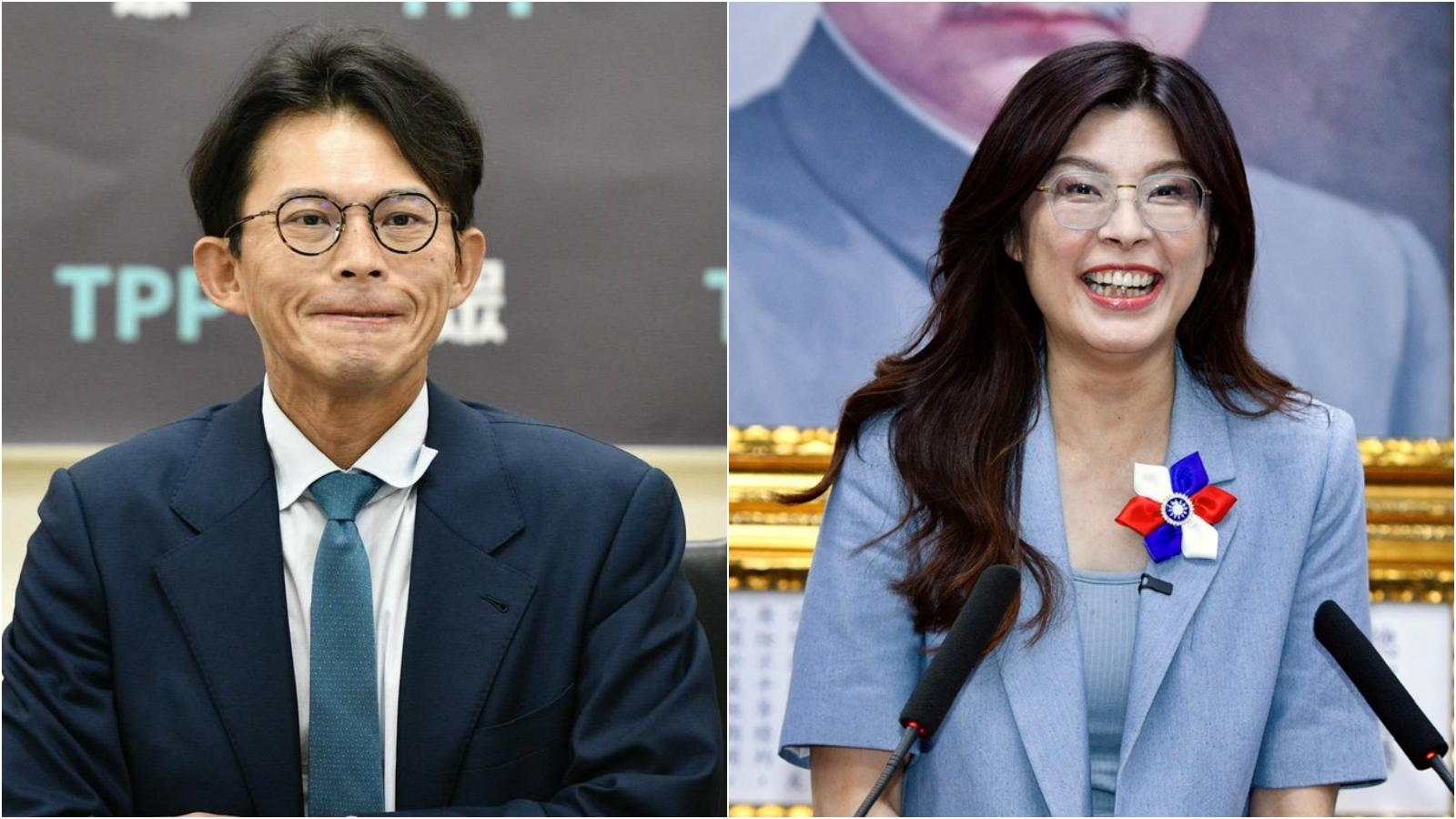 黃國昌與鄭麗文的「鄭黃會」預計19日登場。（鏡報李智為）