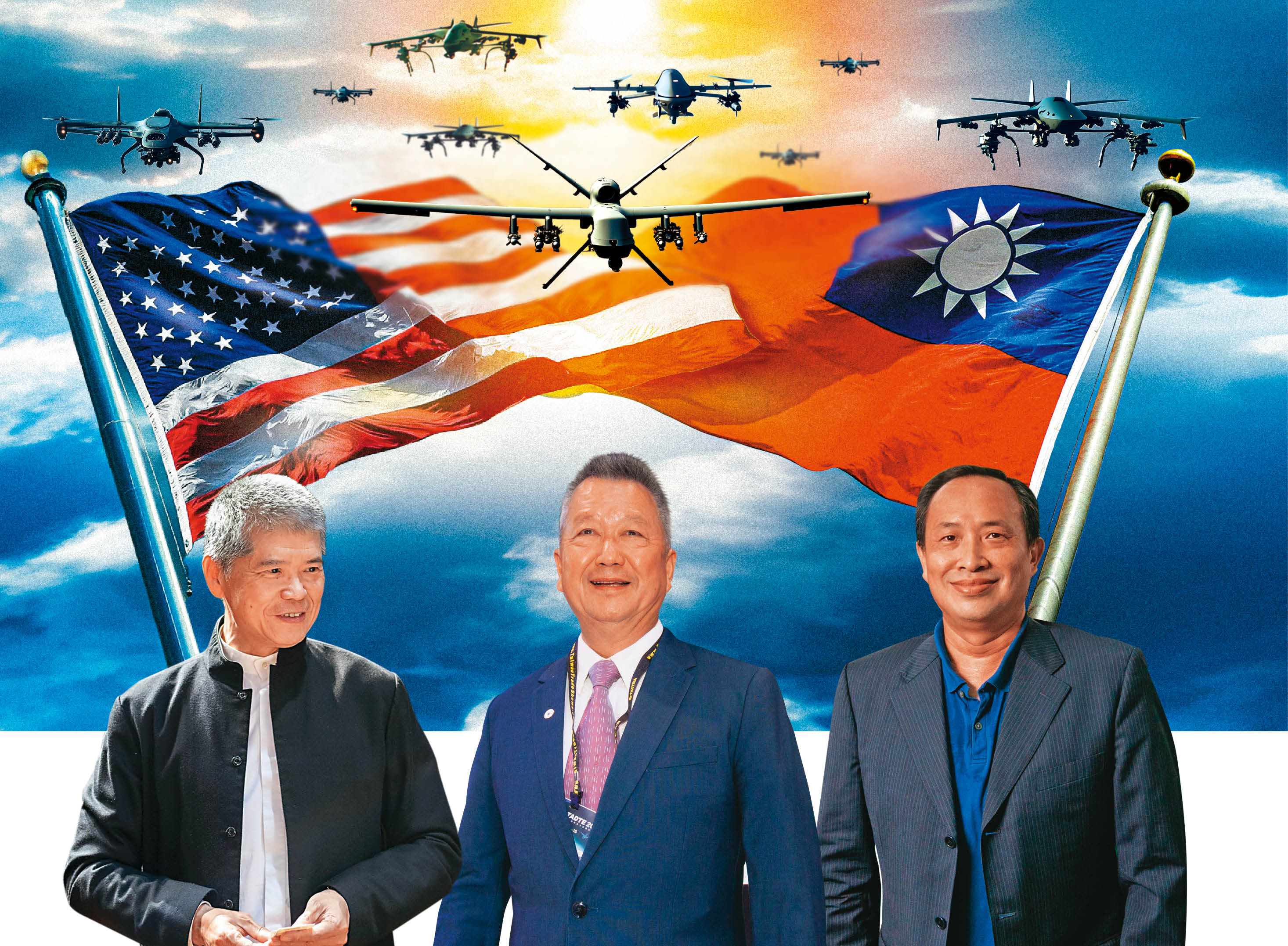 為了打造無人機非紅供應鏈，美方積極尋求台灣業者合作。