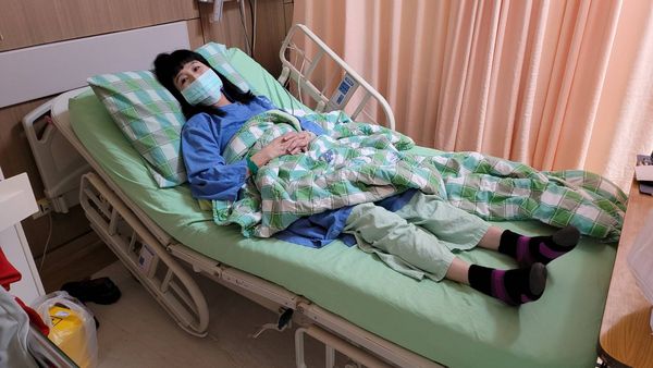 馬妞住院6天,身上罹患了12種疾病。(翻攝自馬妞臉書)