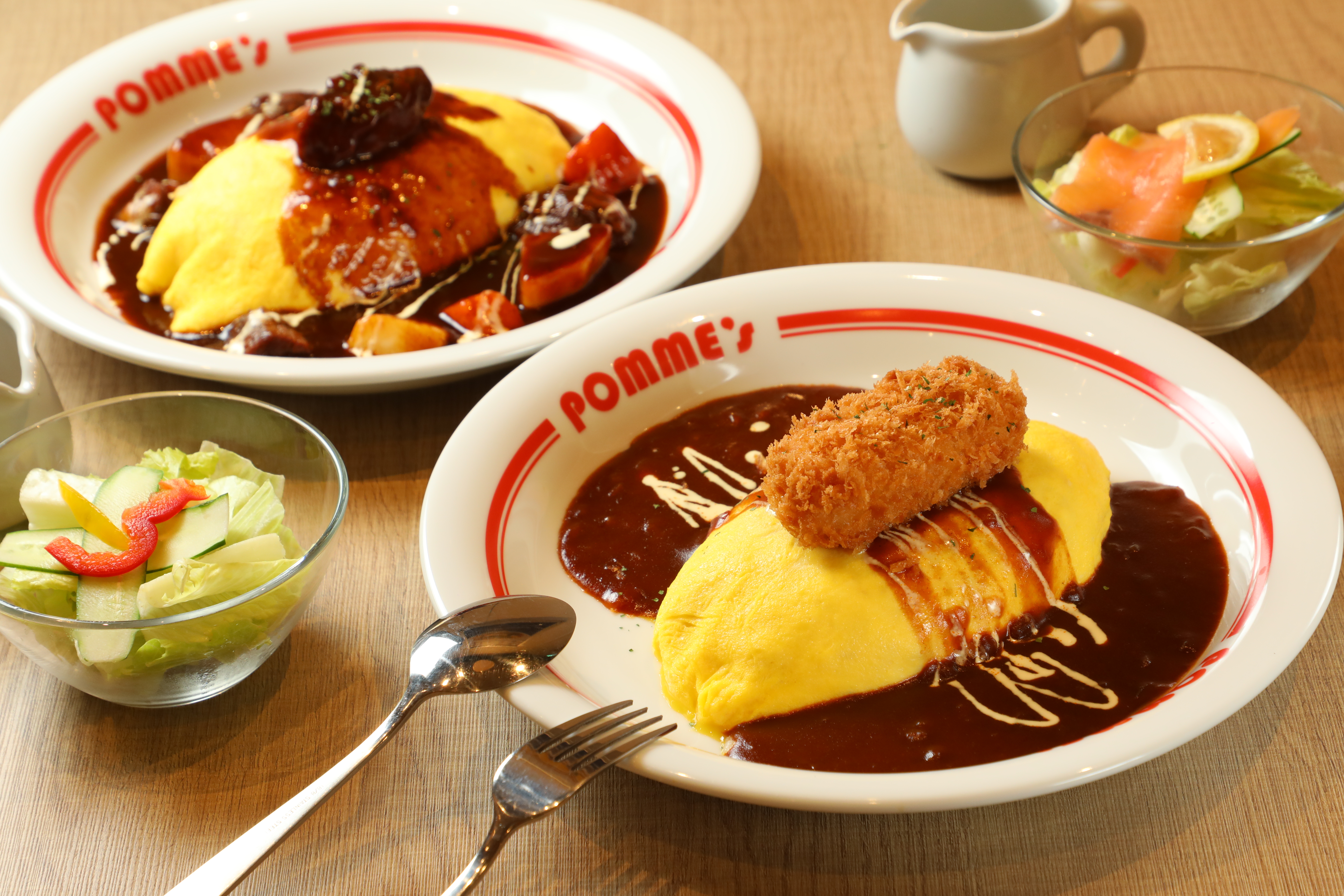 日本規模最大蛋包飯連鎖集團ポムの樹，首次來台展店，落腳LaLaport南港。