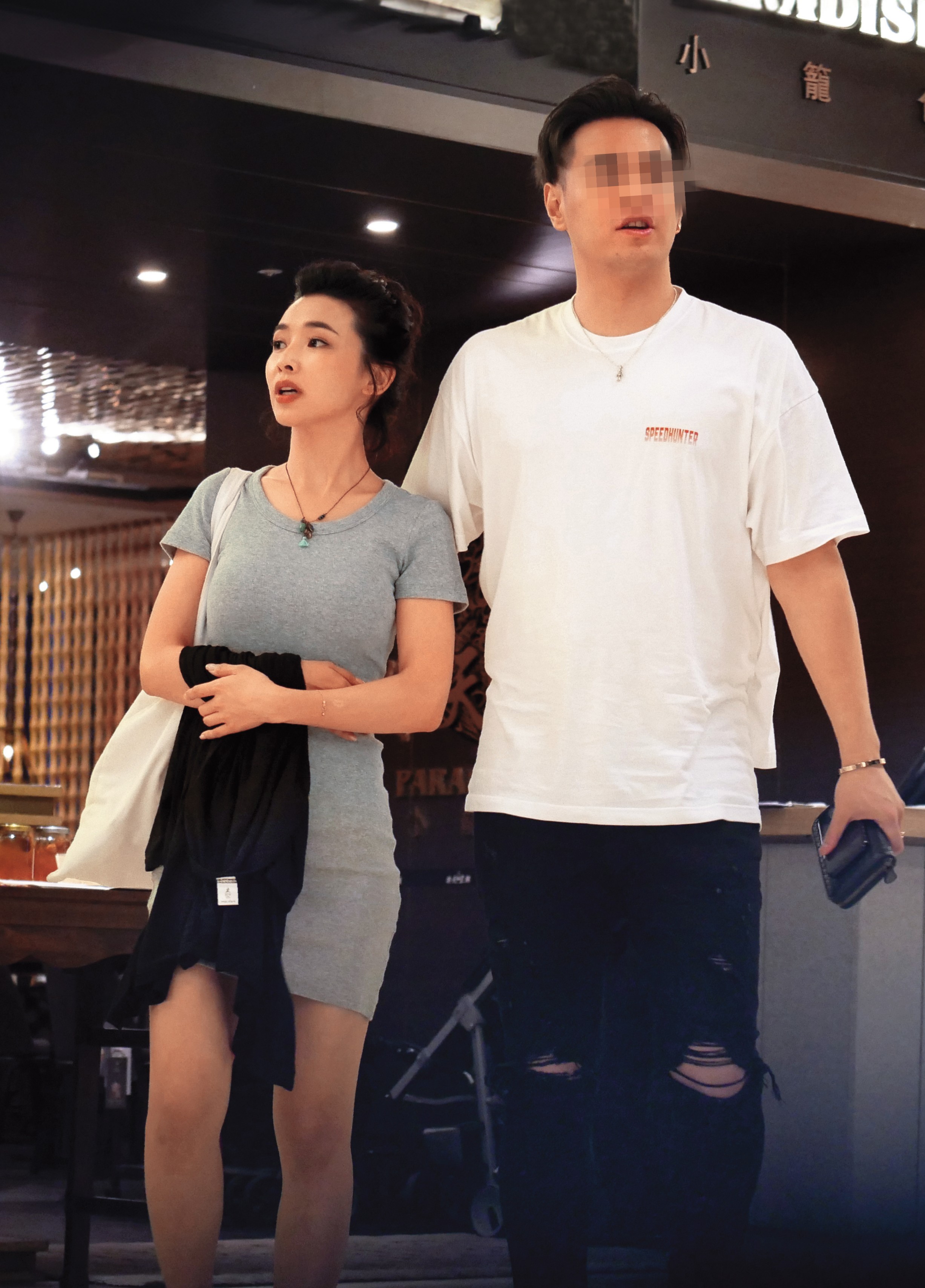 工作順利的吳婉君（左）私生活也充實，曾被本刊拍到男友（右）；在趙駿亞之前，也爆出與富二代情變。