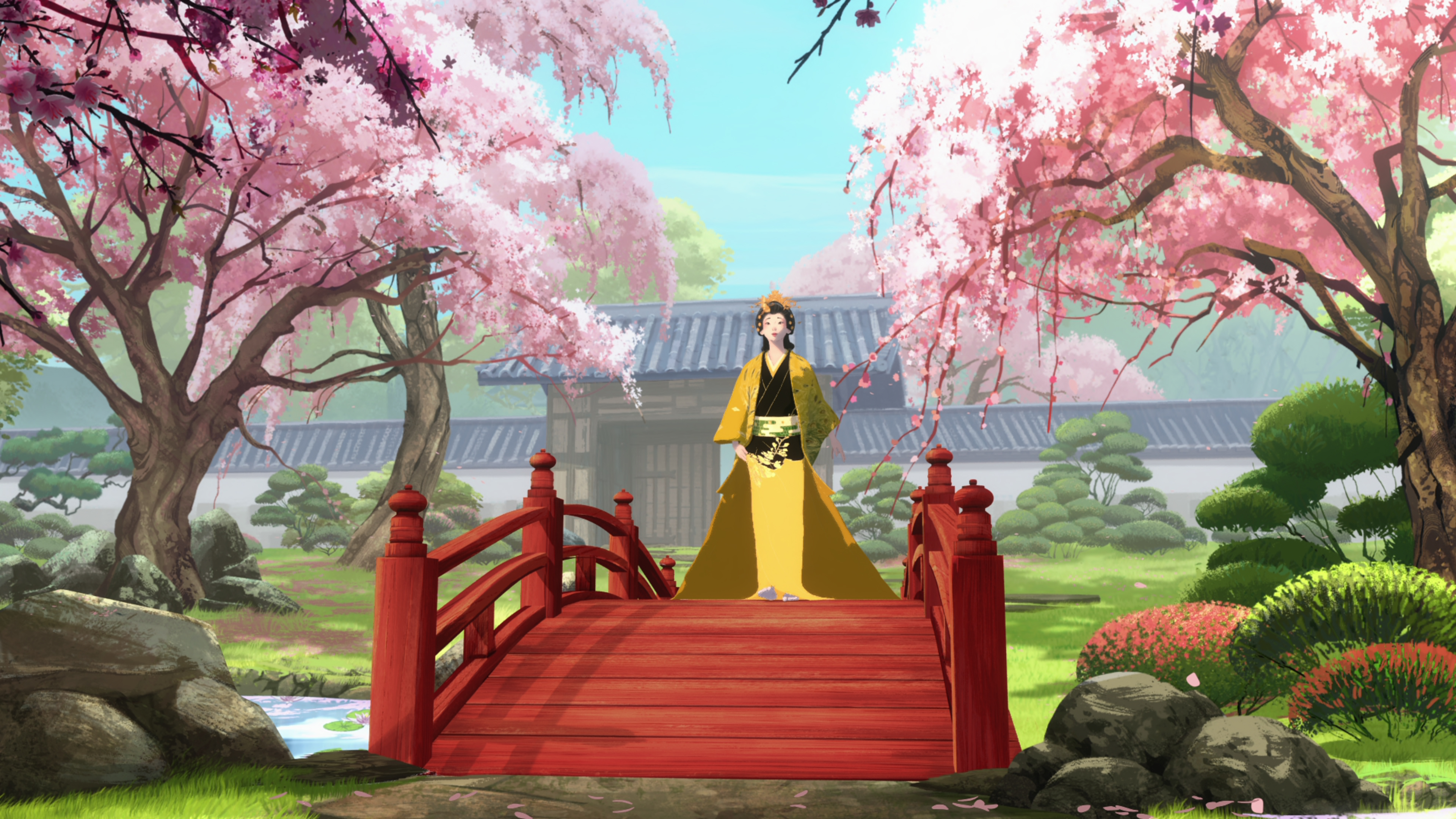 《藍眼武士》的故事牽涉個人情感，主創認為動畫是唯一能表現這個故事的方式。（Netflix提供）