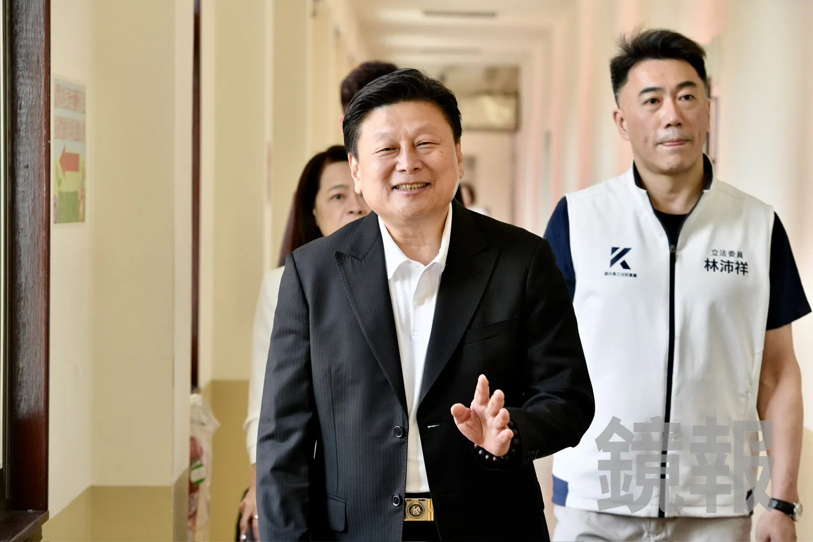 傅崐萁在昨天聲明中稱,「民眾黨立法院黨團前總召黃國昌也曾有一段時間不參加朝野協商」。(資料照,鏡報李智為攝)