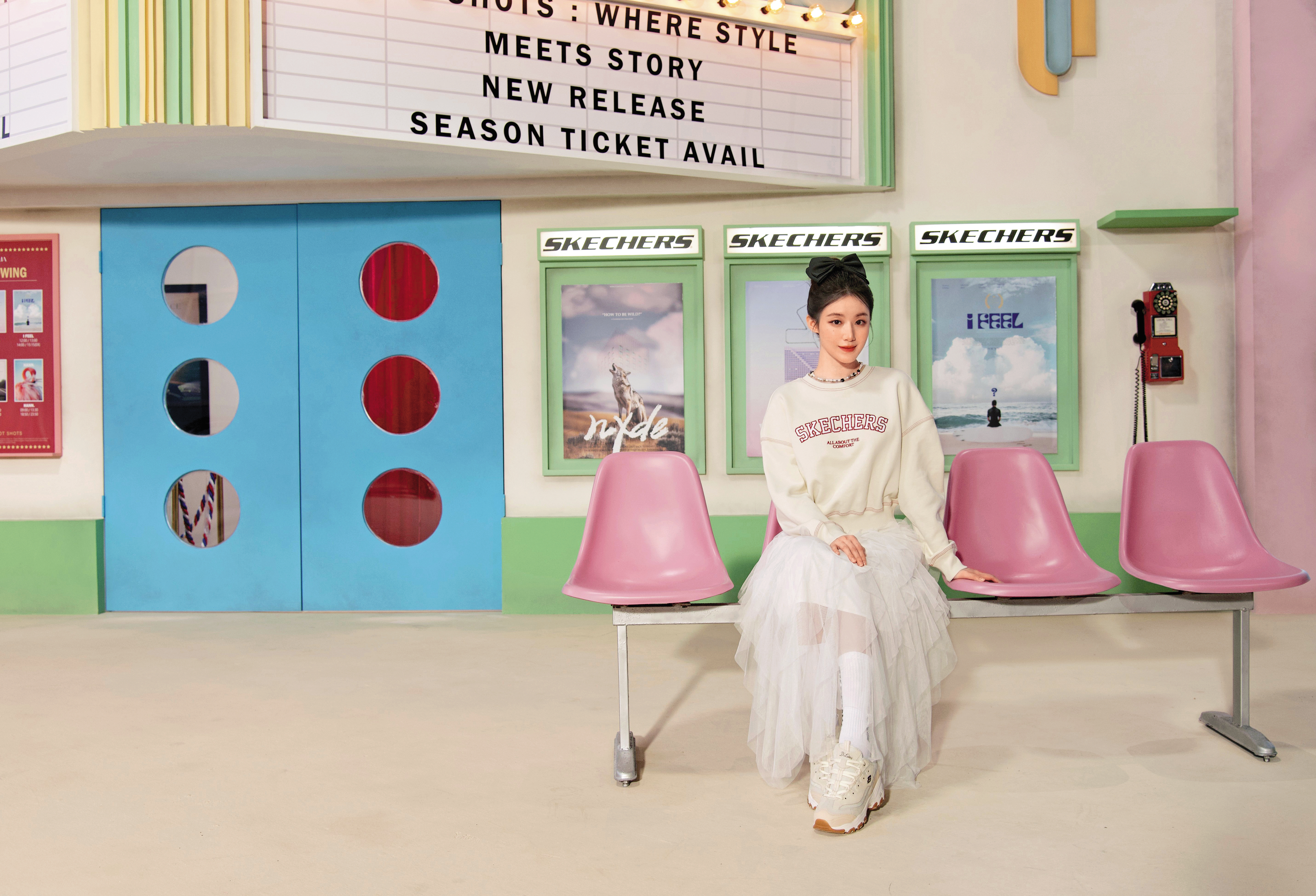 舒華接下SKECHERS代言，將運用自己的影響力引領年輕世代潮流。（思克威爾提供）