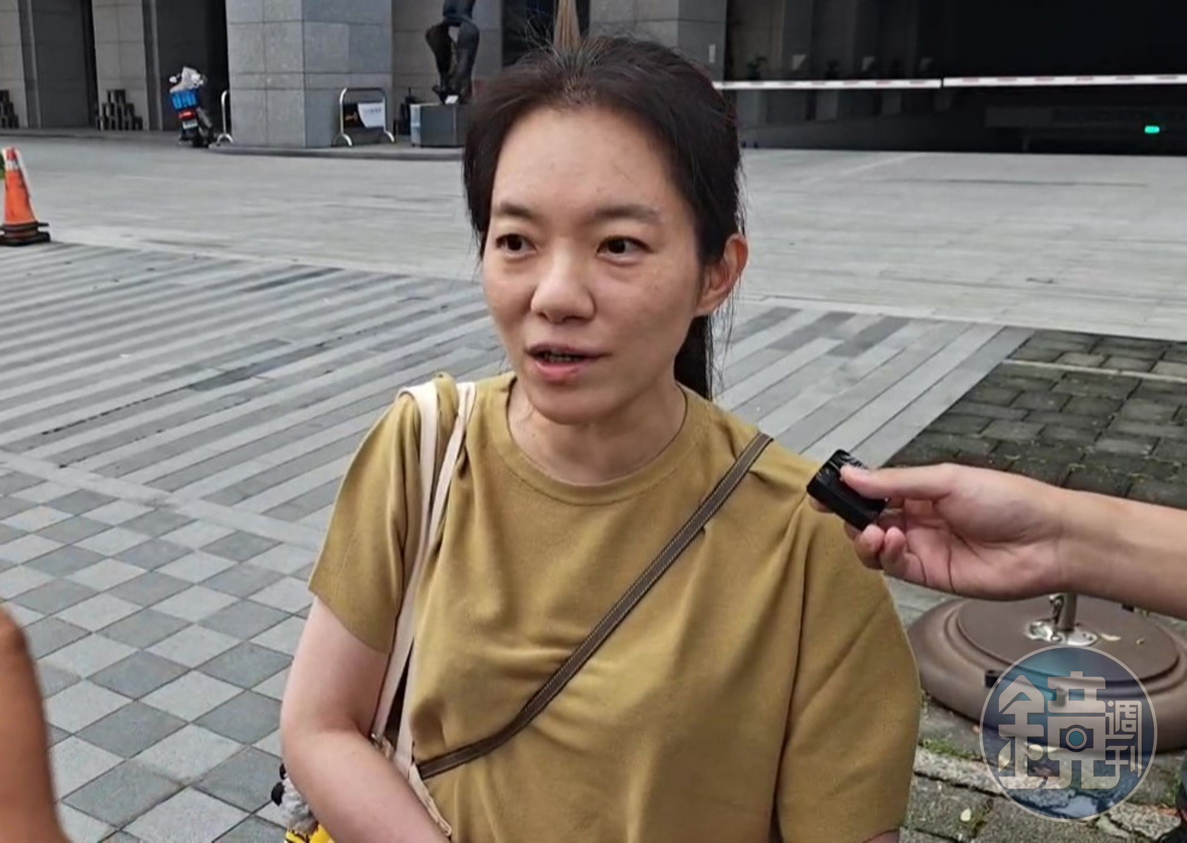 陳幸妤離婚消息曝光後，連日接受媒體訪問。