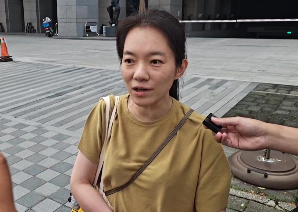 陳幸妤離婚消息曝光後,連日接受媒體訪問。