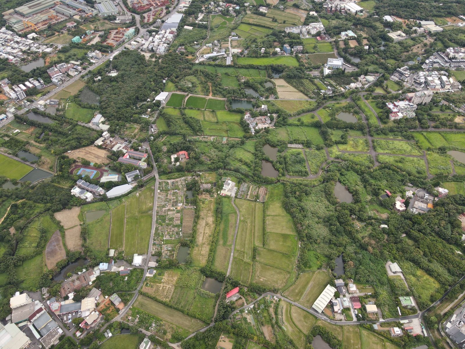 龍潭科學園區徵收，當地居民原先反對台積電進駐。（自救會提供）