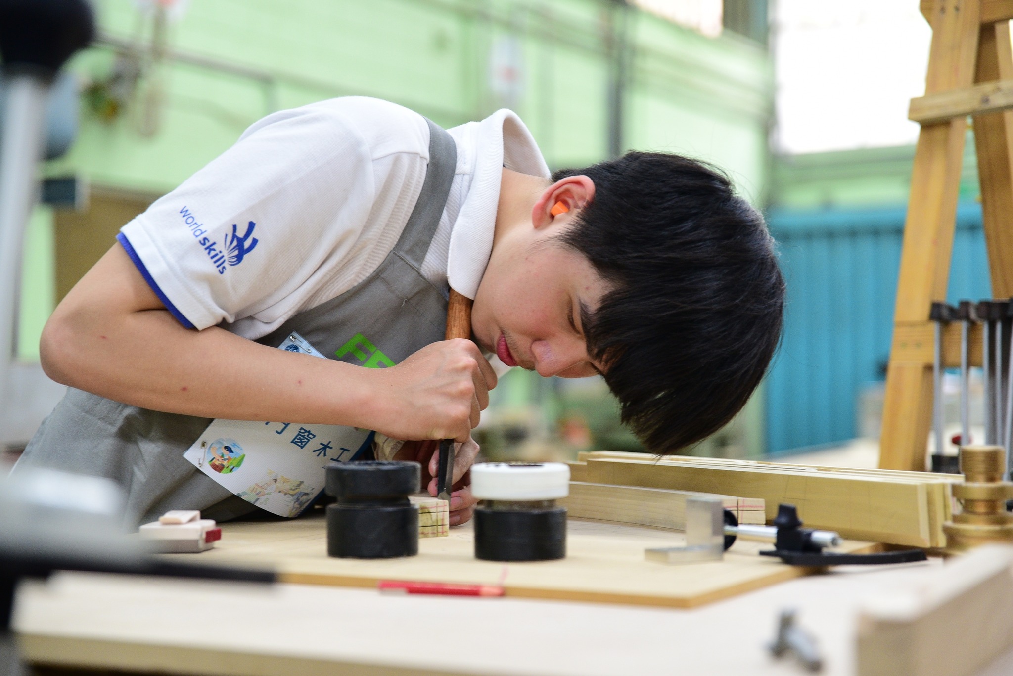 抱著「別人可以，我一定也可以」的態度，陳詩凱持續精進自己，從不懈怠。