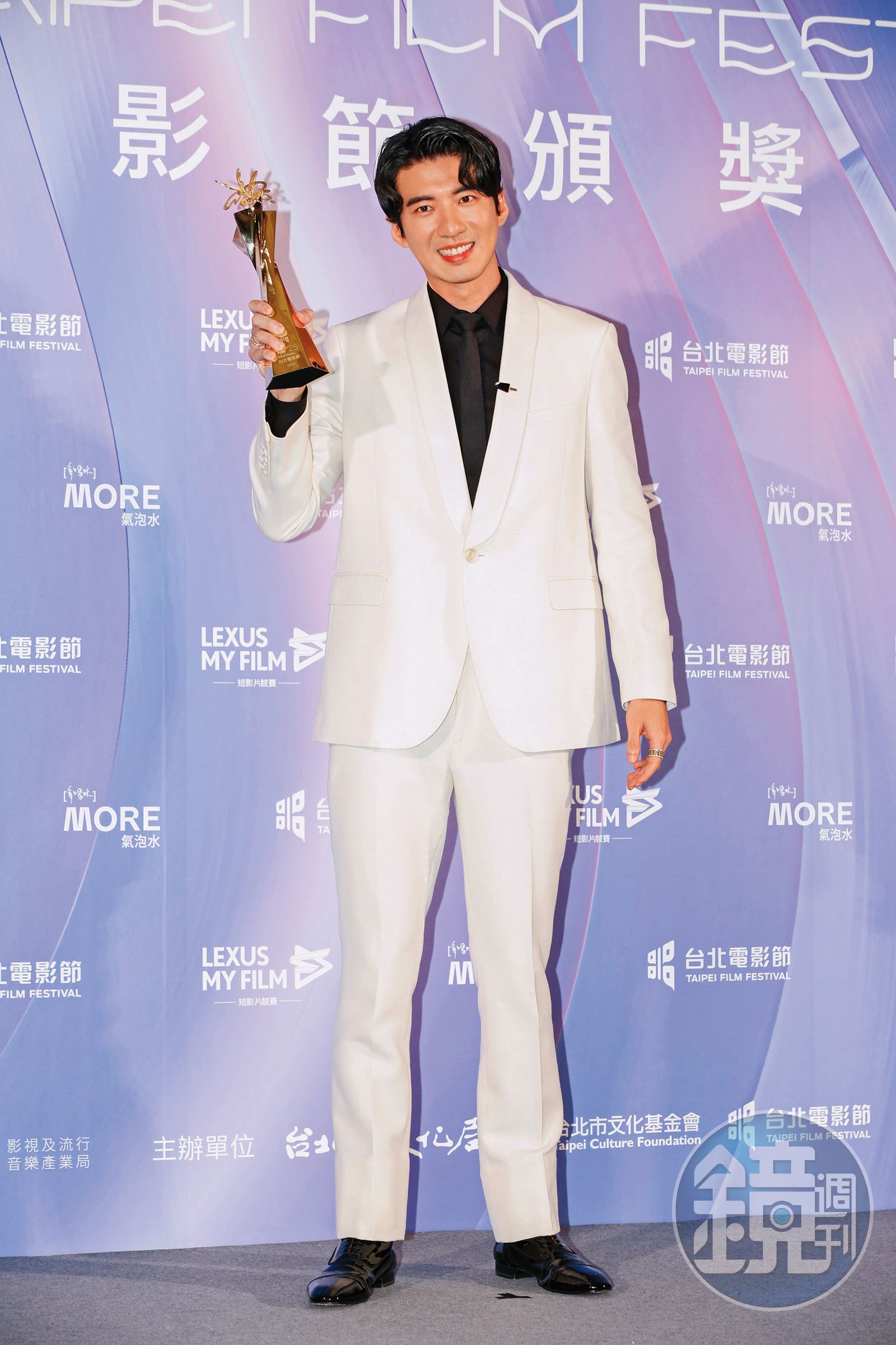 傅孟柏演技受到肯定，今年獲得台北電影節最佳男配角。（圖／鏡週刊提供）