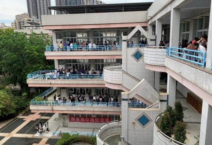 今年統測28日落幕，卻有考題被質疑抄襲外國網站。（測驗中心提供）