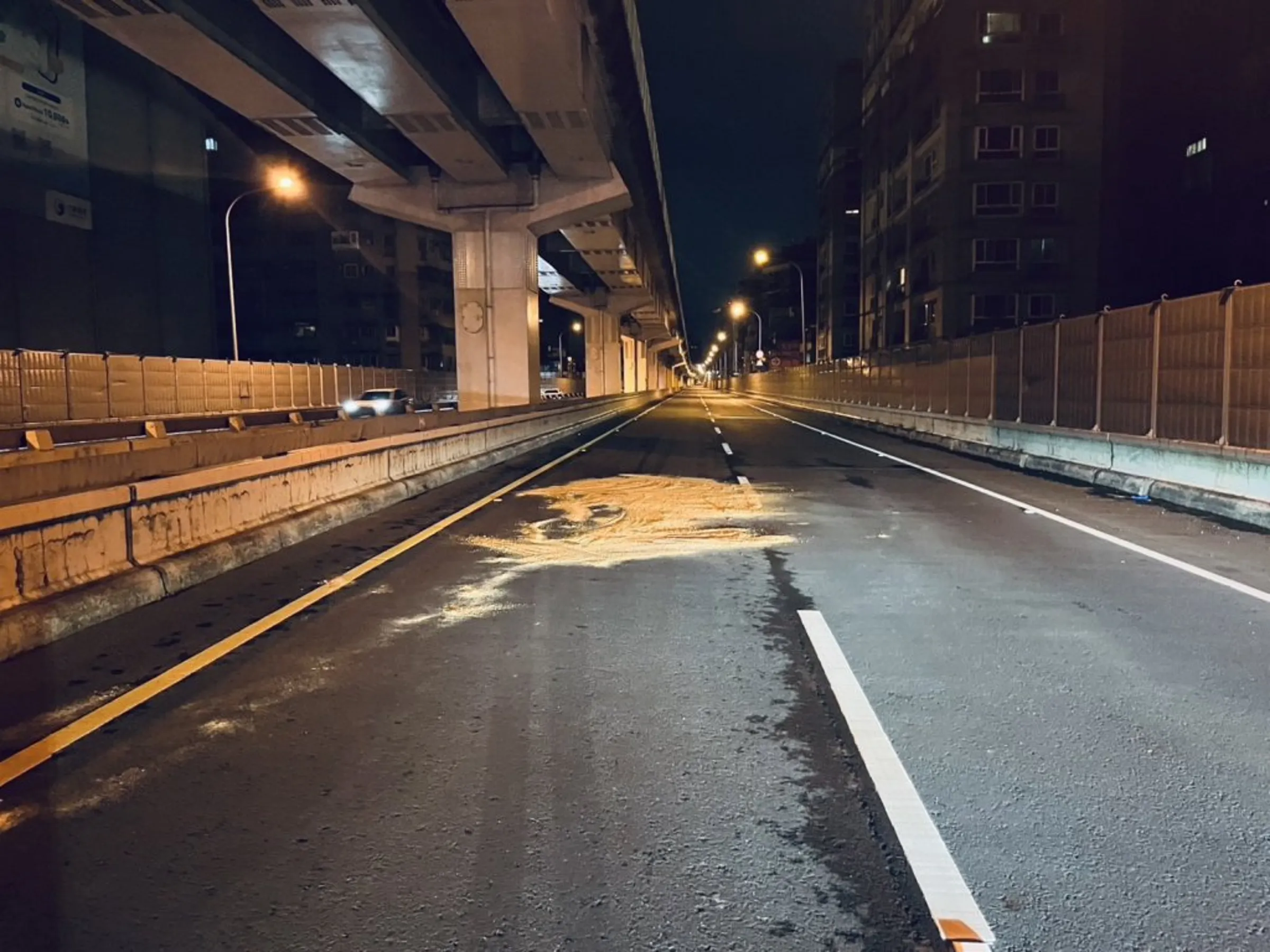 新北地院將於11月4日下午2時20分在台64封路進行現場勘驗。（翻攝畫面）