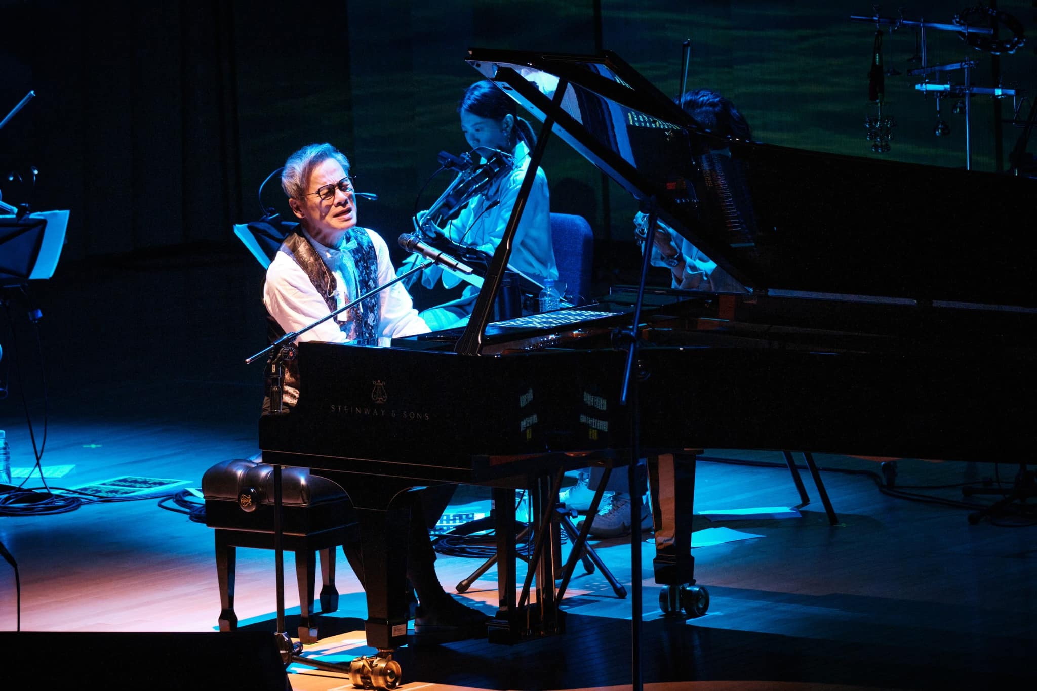 羅大佑日前在中國深圳演唱也遇到觀眾喊「台灣是中國的」鬧場。（翻攝自羅大佑臉書）