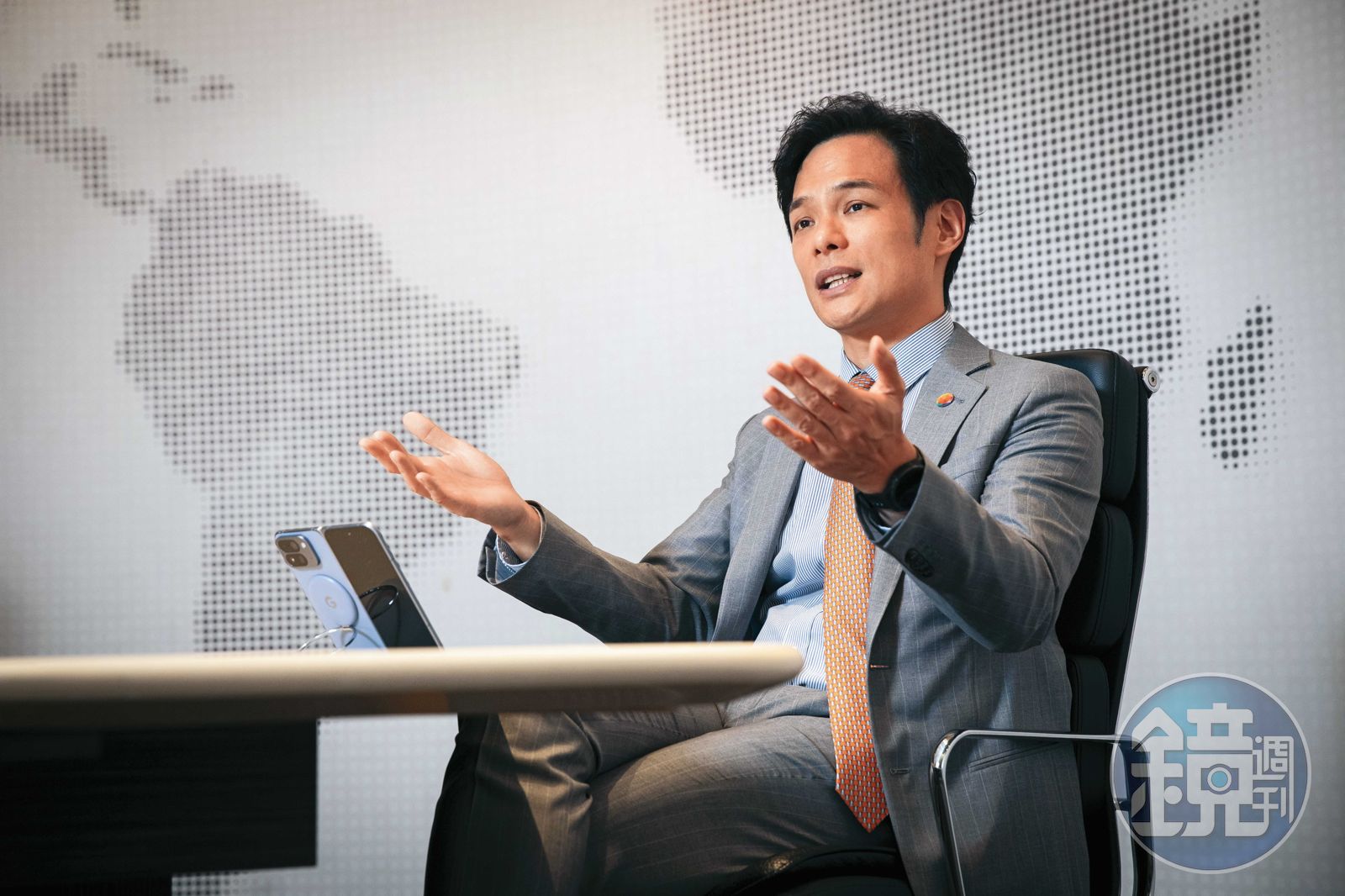 台灣大黃金十年／三本柱撐腰踩上AI風火輪 林之晨領台灣大緊催油門