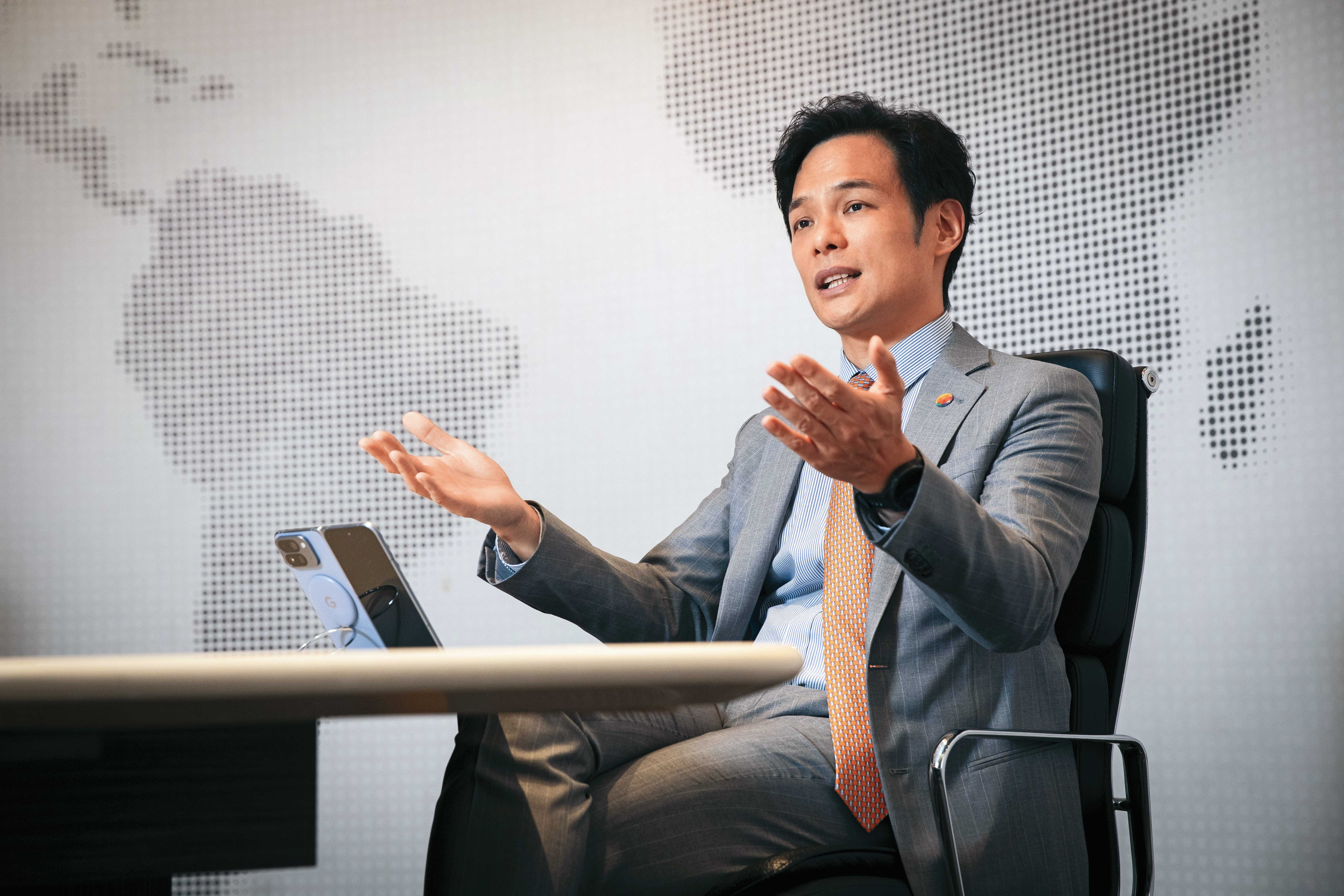 台灣大總經理林之晨，在上任滿7年的當天接受本刊專訪。