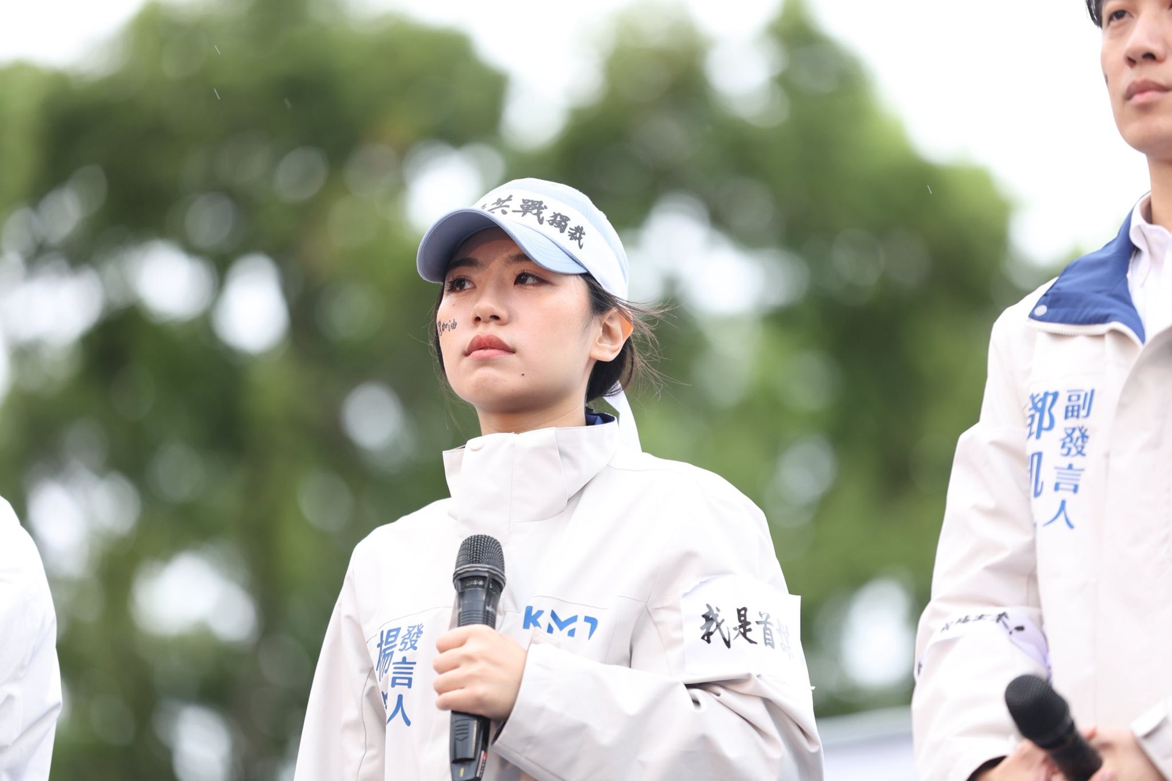 國民黨前發言人楊智伃雖獲王鴻薇力挺，不過最終初選敗下陣。（翻攝楊智伃臉書）