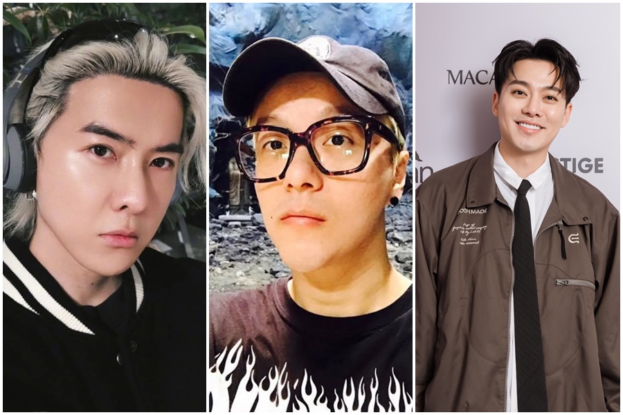 此波14人名單皆為主動自首,其中包含唐禹哲、廖人帥、唐振剛、李唯楓等9名藝人。(翻攝自唐禹哲、廖人帥、李唯楓臉書)