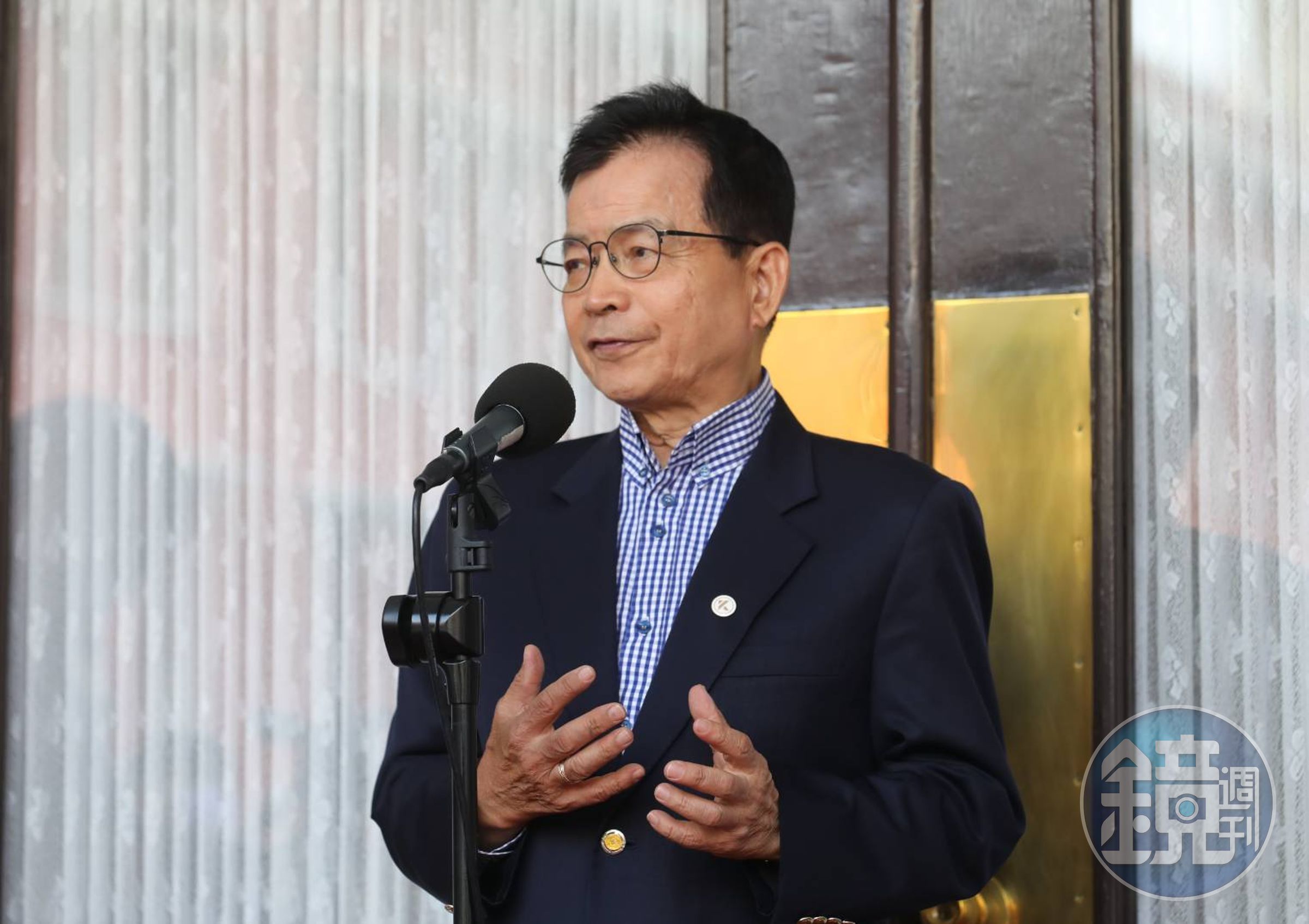 賴士葆指出，陳水扁目前的情況不適用特赦，只能用「大赦」。