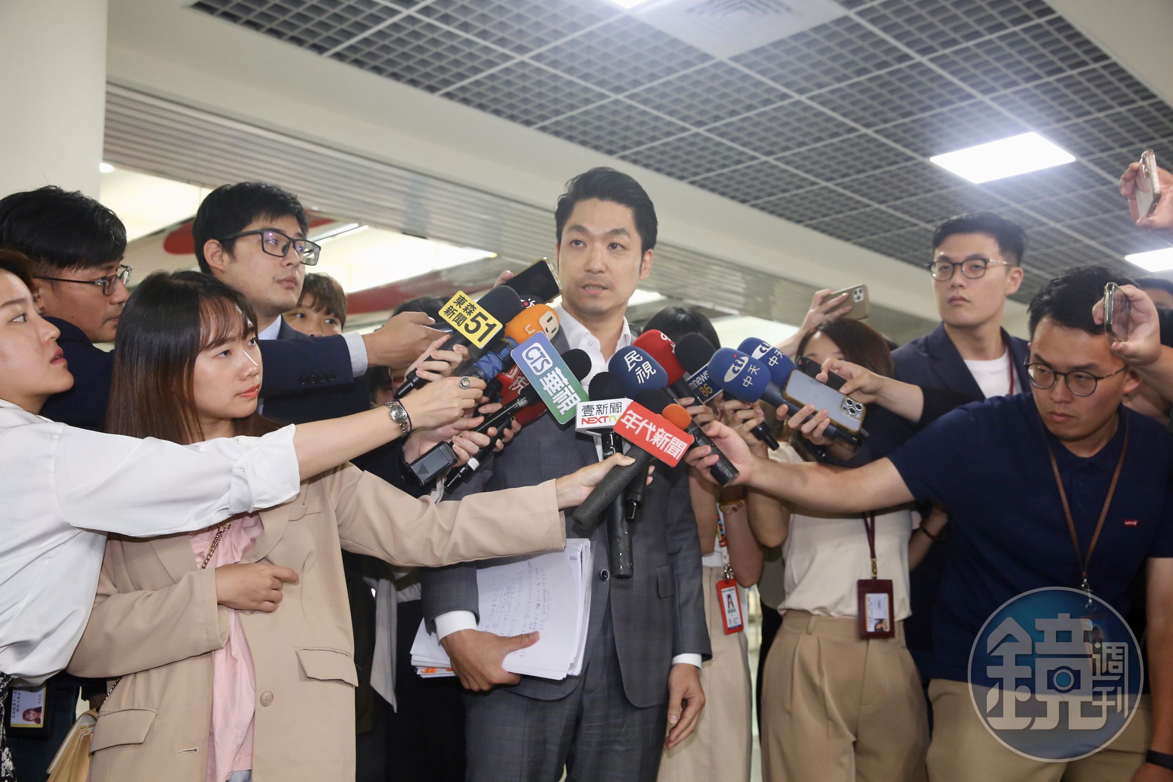 蔣萬安表示,「我對這次溝通過程覺得很遺憾」。