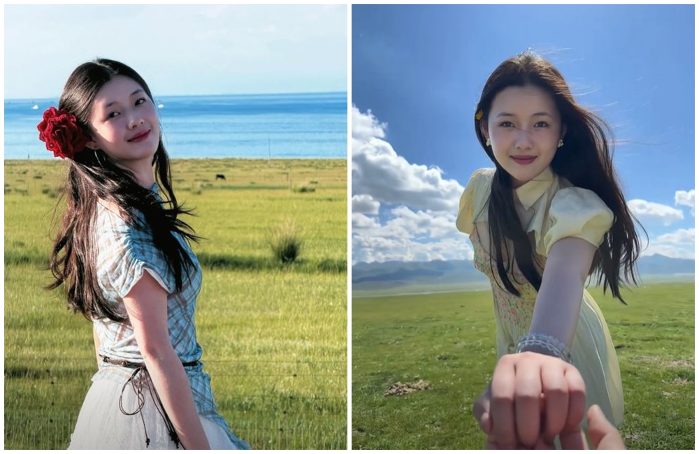 依古比古因神似大S而爆紅，不堪被網友批評的壓力，依古比古將貼文全都刪除。（翻攝自依古比古抖音）