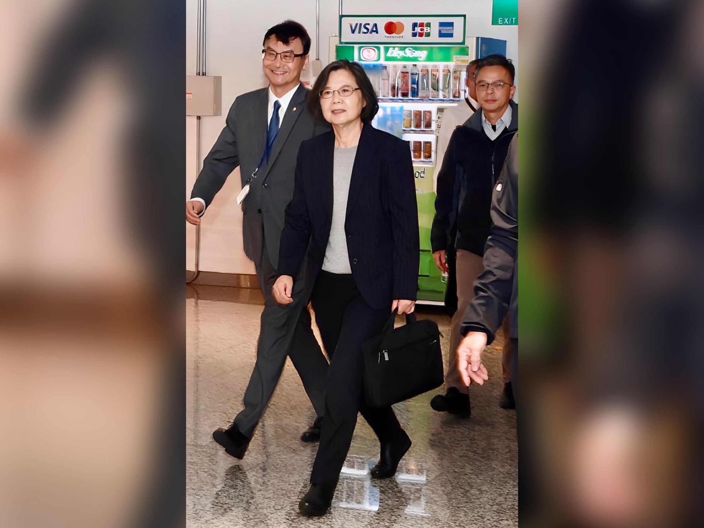 前總統蔡英文卸任後第3度訪歐。（翻攝蔡英文臉書）