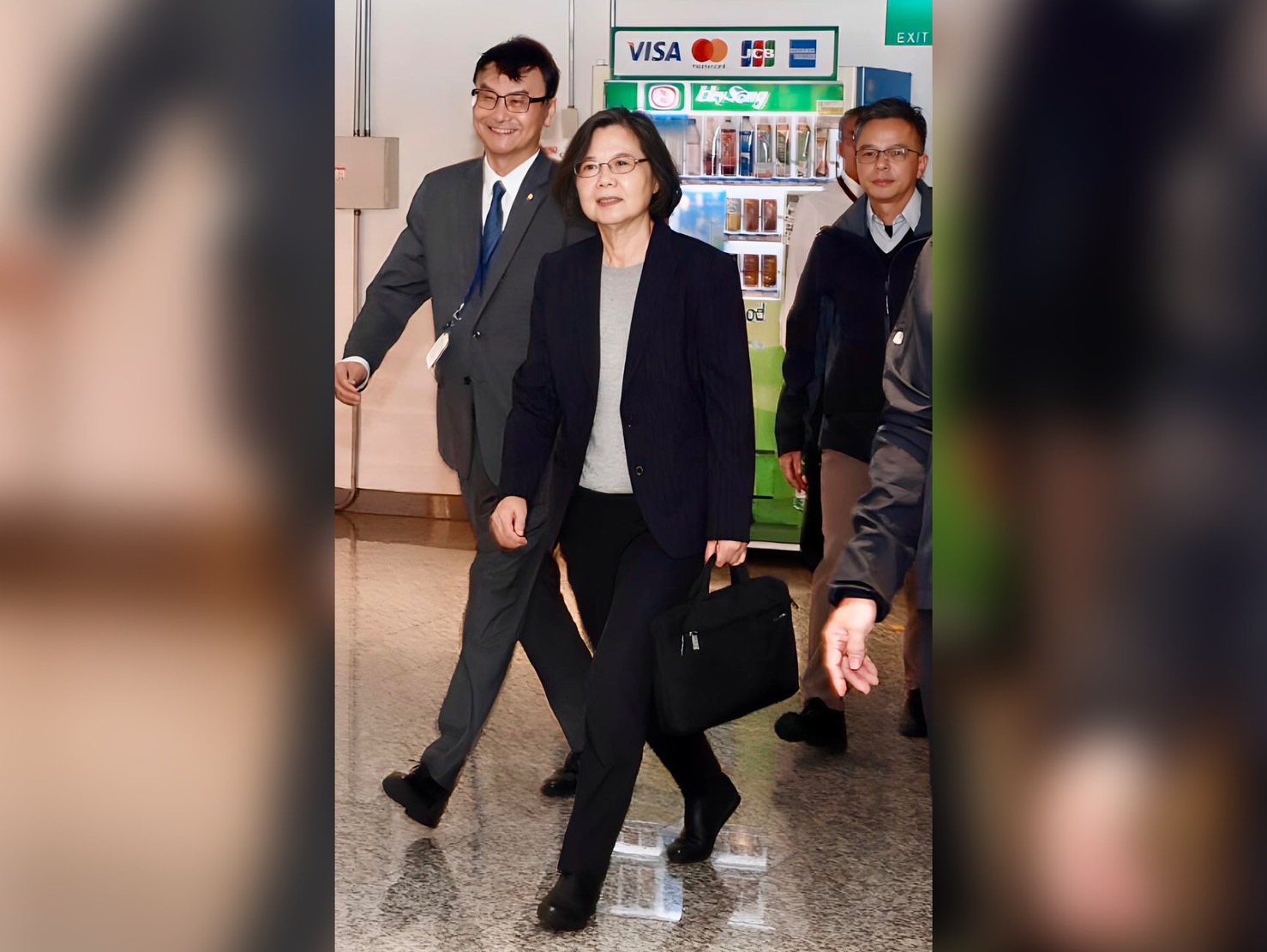 前總統蔡英文卸任後第3度訪歐。（翻攝蔡英文臉書）