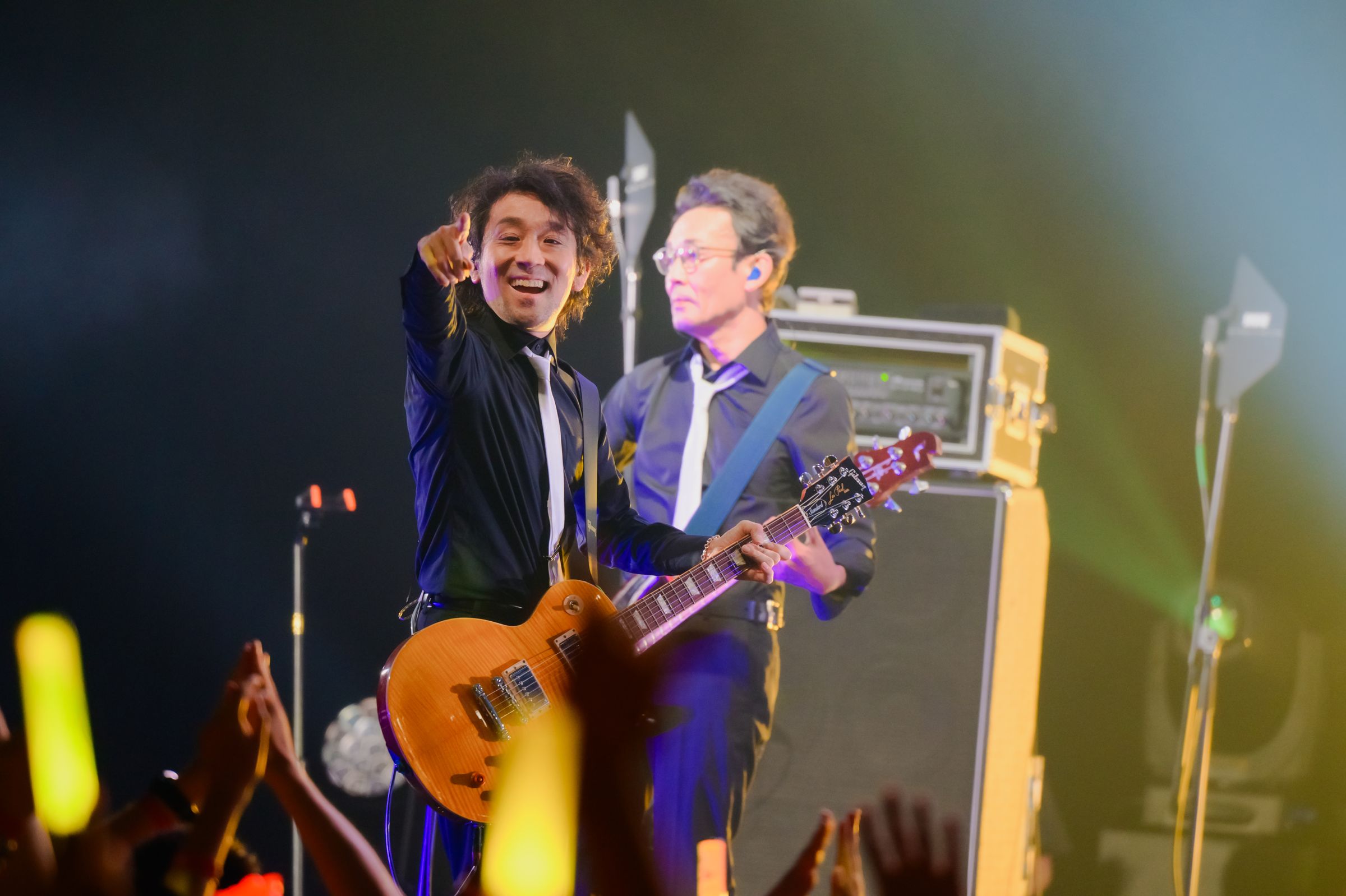 祖堅正慶化身「派對狂人」嗨唱〈Ride the Rhythm〉，全場氣氛沸騰。（大鴻藝術BIG ART 提供）