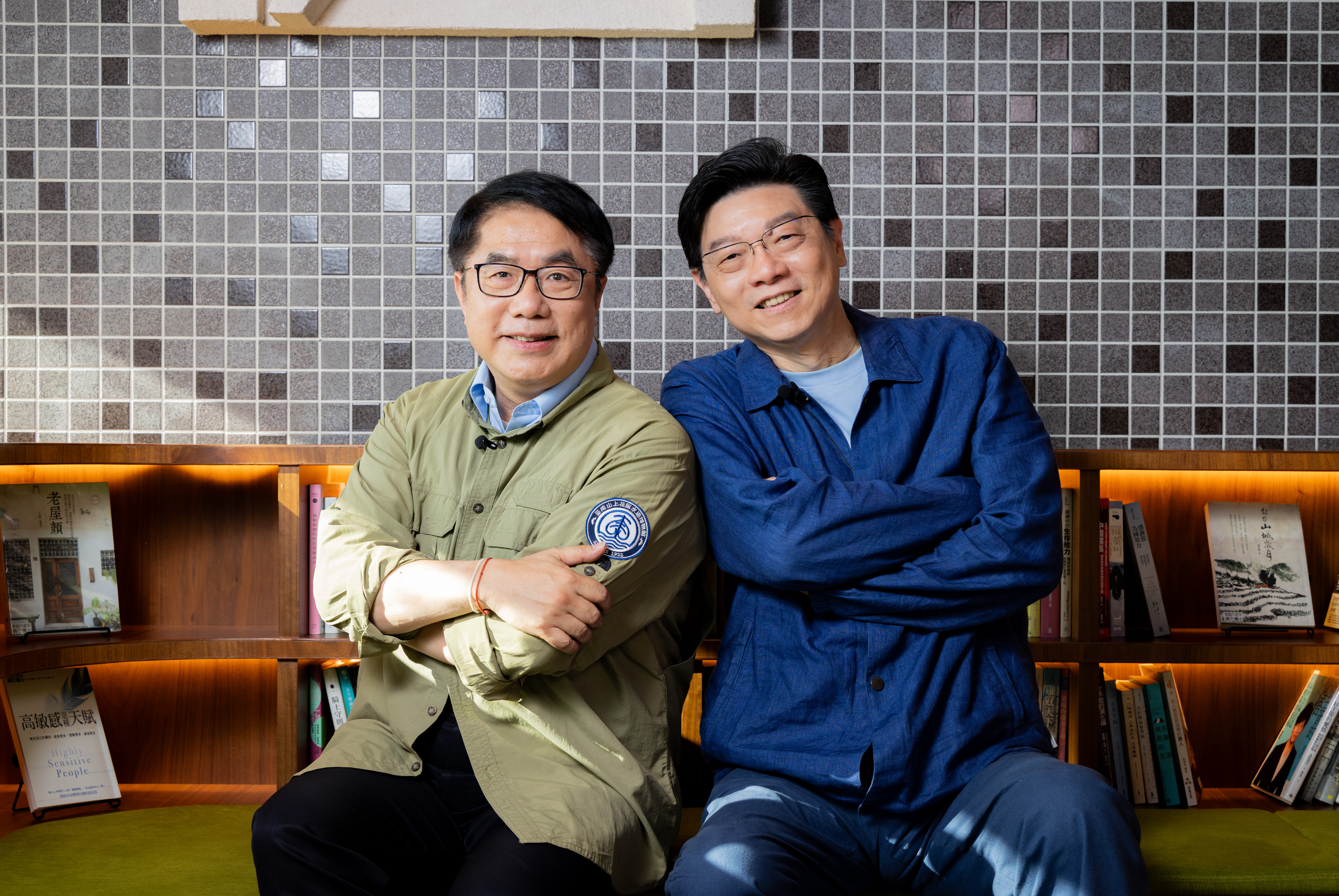 黃偉哲市長對大台南的早餐文化非常自豪，尤其推薦別處吃不到的肉粿，希望裴社長到台南一定要去吃吃看。