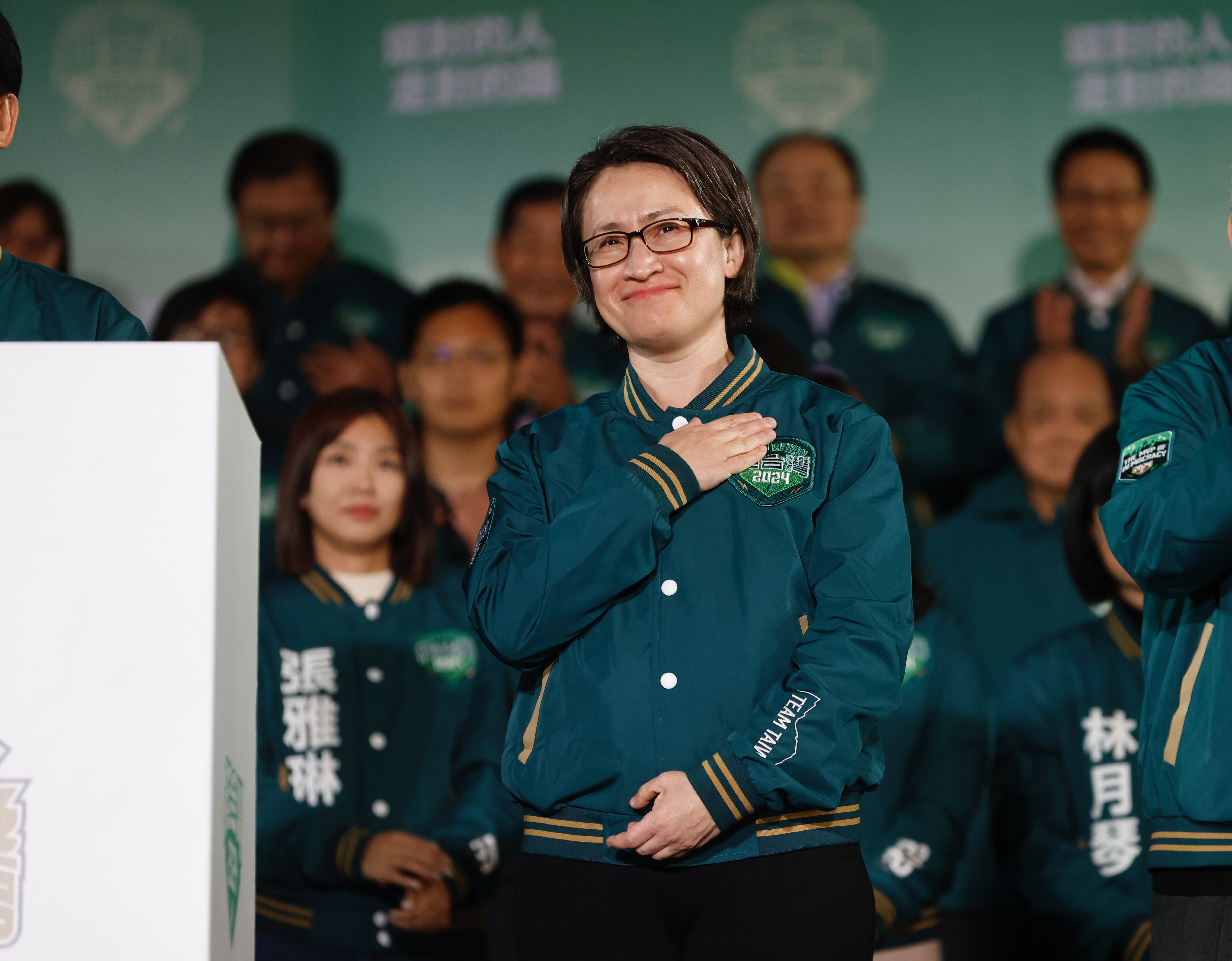 我國準副總統蕭美琴近日傳出將訪美進行私人訪問，中國則怒斥「堅決反對」。