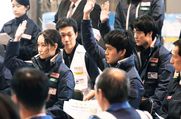 《戰疫前線》重現2020年發生在日本橫濱港的鑽石公主號群聚感染事件。（天馬行空提供） 