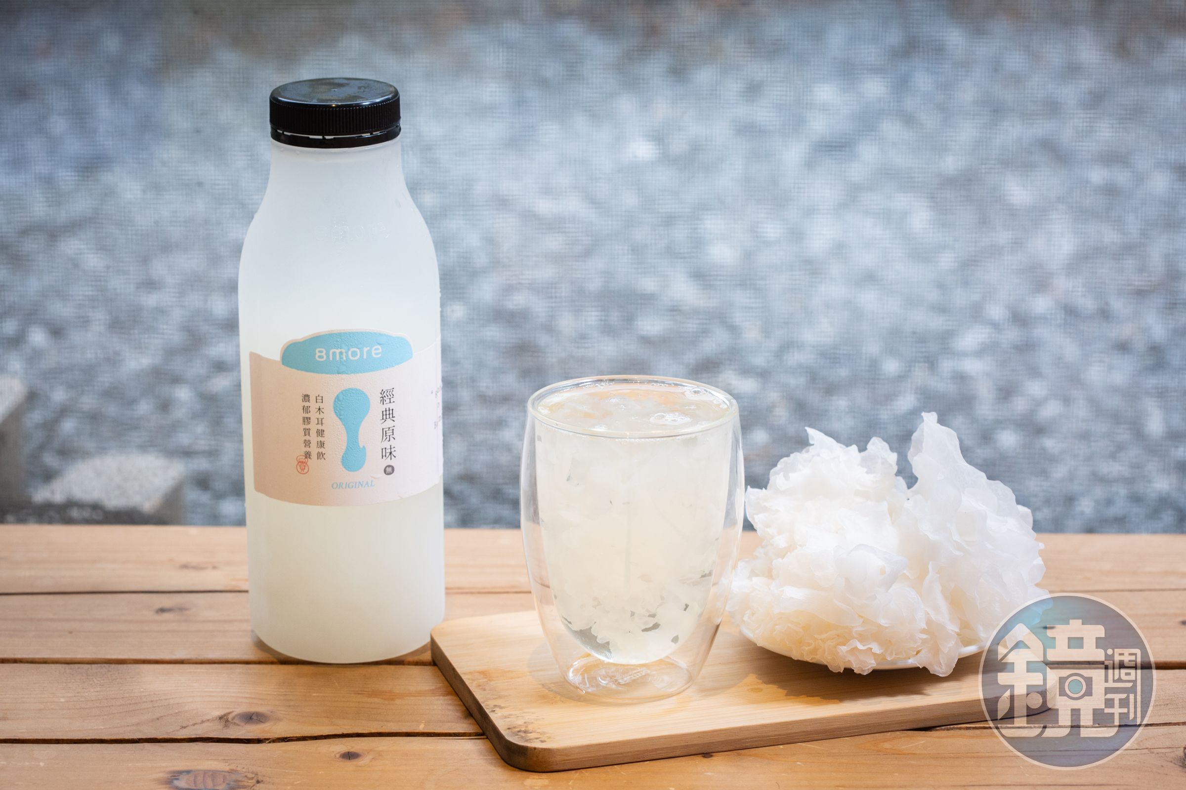 原味白木耳飲甜度不高，吃了又有飽足感，吸引不少想控制熱量的女生購買。
