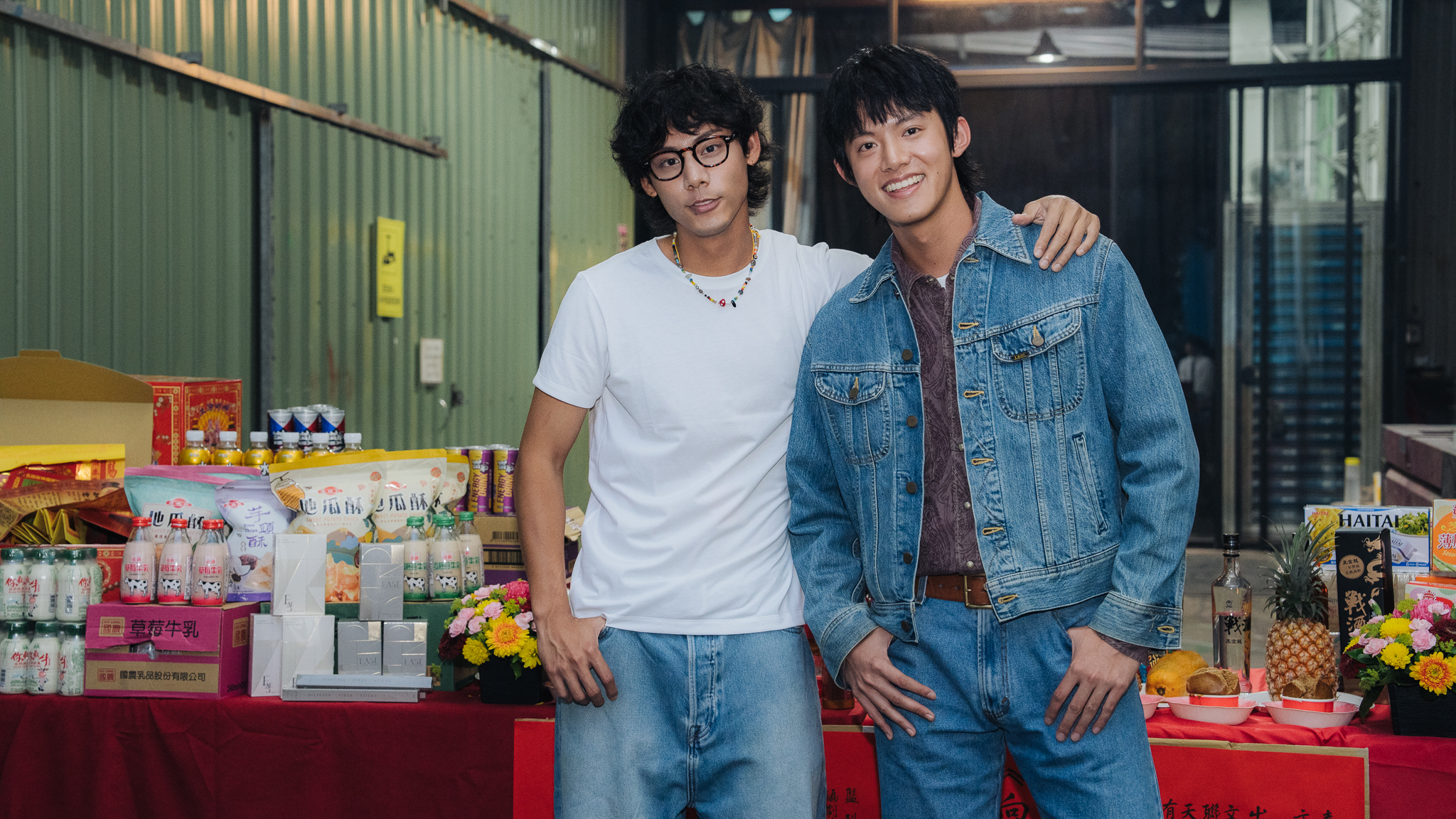 各務孝太(左)很開心能跟余杰思合作《向流星許願的我們》。