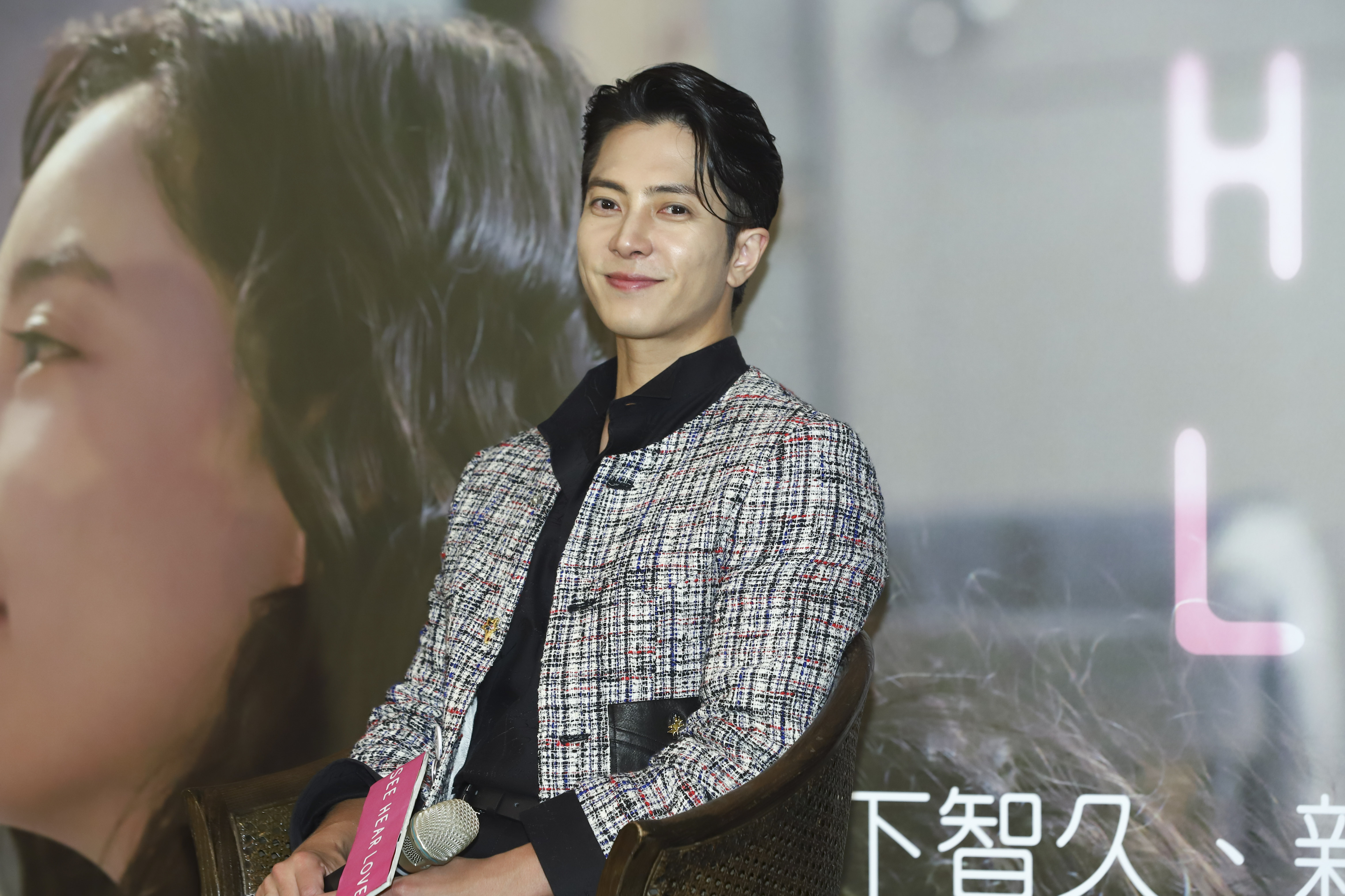 日本人氣男神山下智久去年來台為電影《看不見聽不見也愛你》造勢。（本刊資料照）