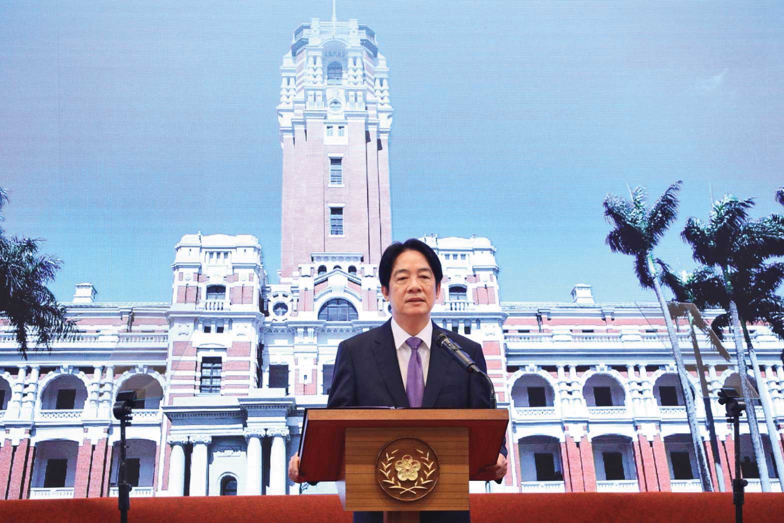 總統賴清德就職滿1週年，在他任內，在野黨藉人數優勢主導國會，公民團體發動大罷免，政局氛圍動盪。