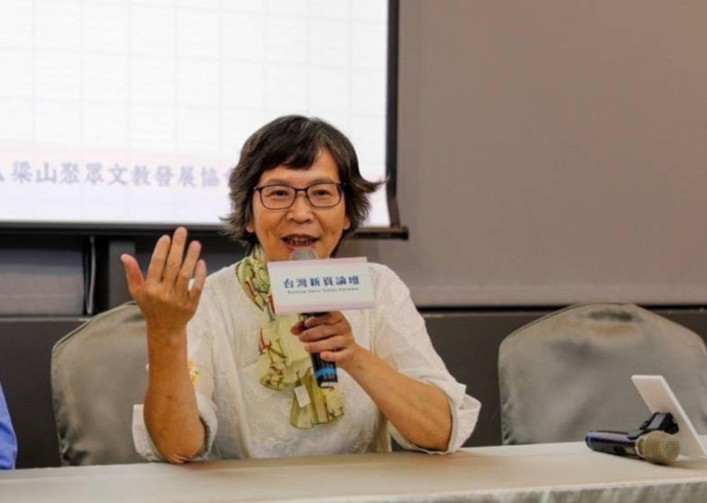 蔡壁如辭去台中市政府顧問一職。(翻攝蔡壁如臉書)