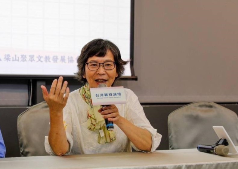 蔡壁如辭去台中市政府顧問一職。（翻攝蔡壁如臉書）