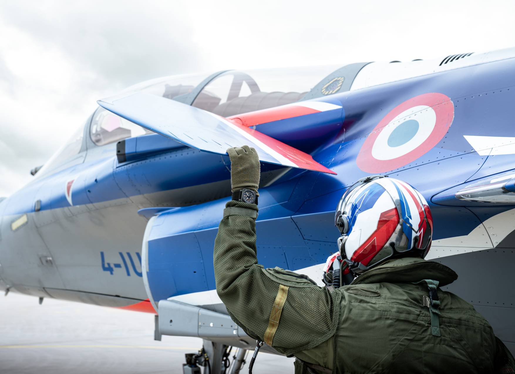今年6月巴黎航空展期間，Bell & Ross 宣佈與 Rafale Solo Display 成為合作夥伴，強化與專業飛行員的深厚連結。