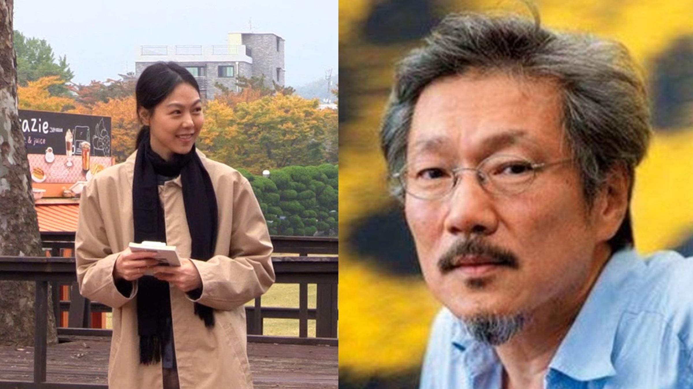 南韓名導洪尚秀與金珉禧合作陷熱戀並公開認愛,即便外界撻伐且正宮堅不離婚,兩人產子仍無名分。(網路圖片/可樂提供)