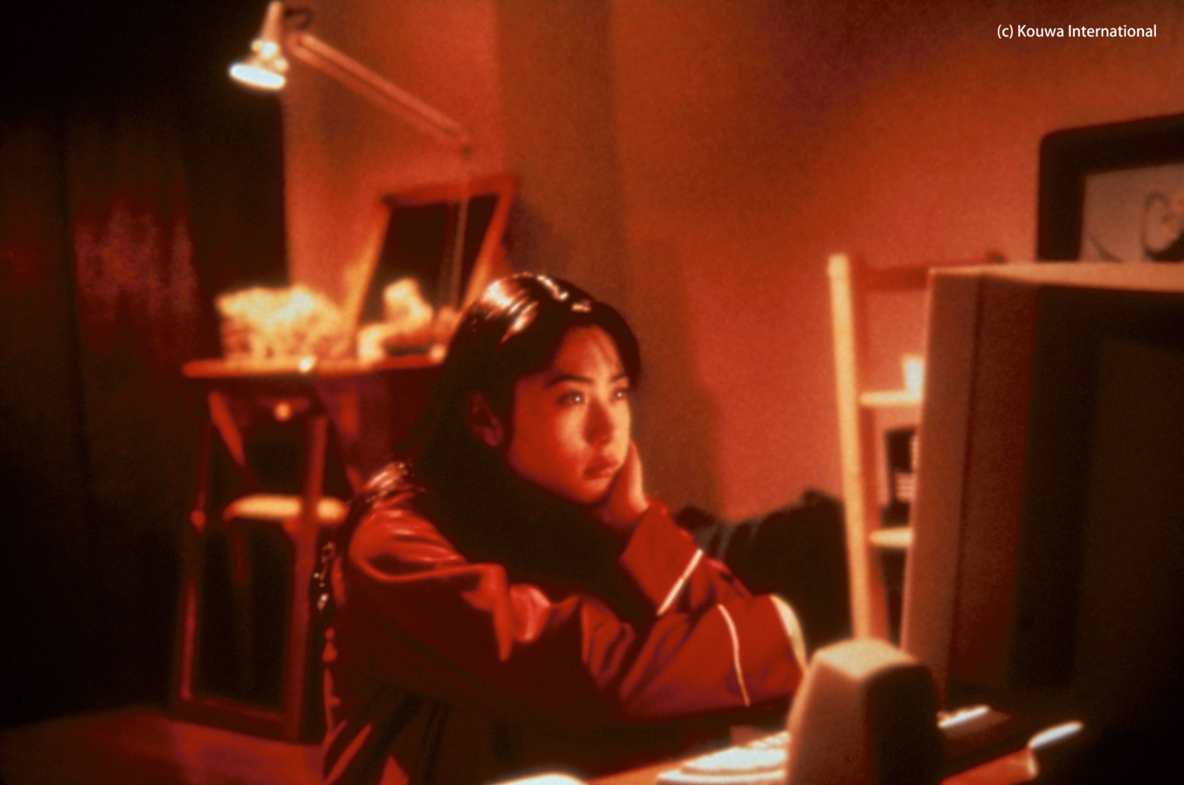 《春天情書》以當年堪稱新穎的電腦通信為題材,由演員深津繪里擔綱女主角。(高雄電影節提供)
