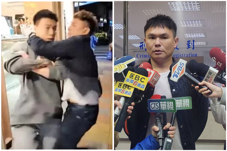 YT網紅超哥，今交保依舊氣憤表示，「如果時間倒轉一次，我還是會揍他」。（翻攝自直播）