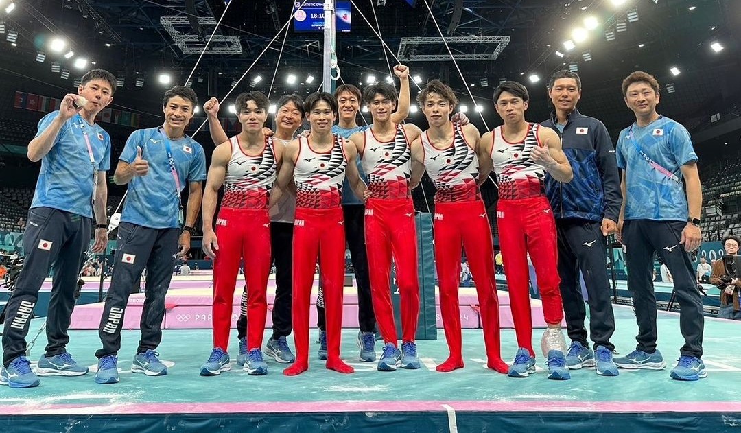 本屆巴黎奧運男子體操金牌由日本奪下。（取自橋本大輝IG）