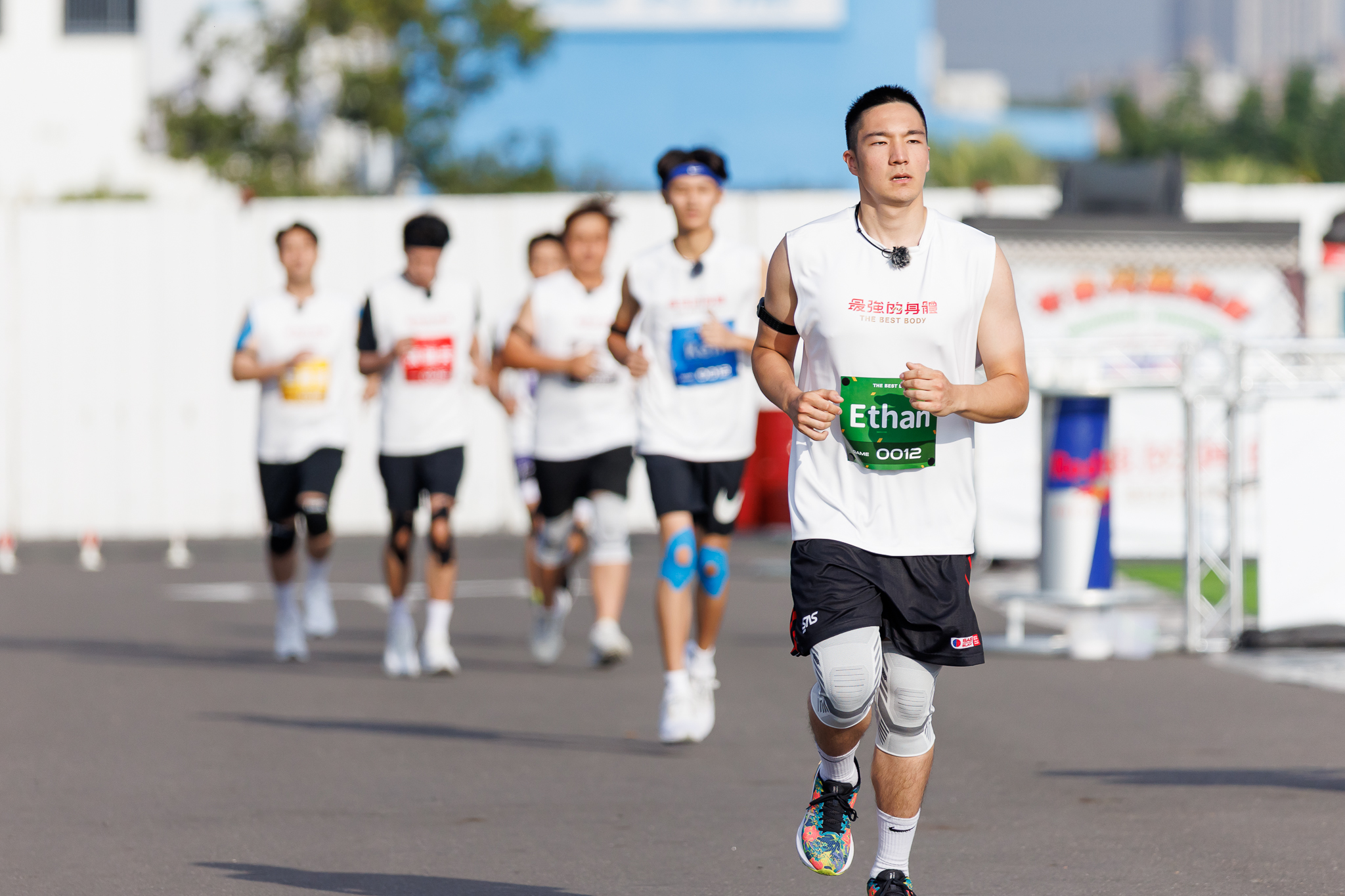 岑永康長子Ethan近日參加《最強的身體》賽事。(好看娛樂提供)