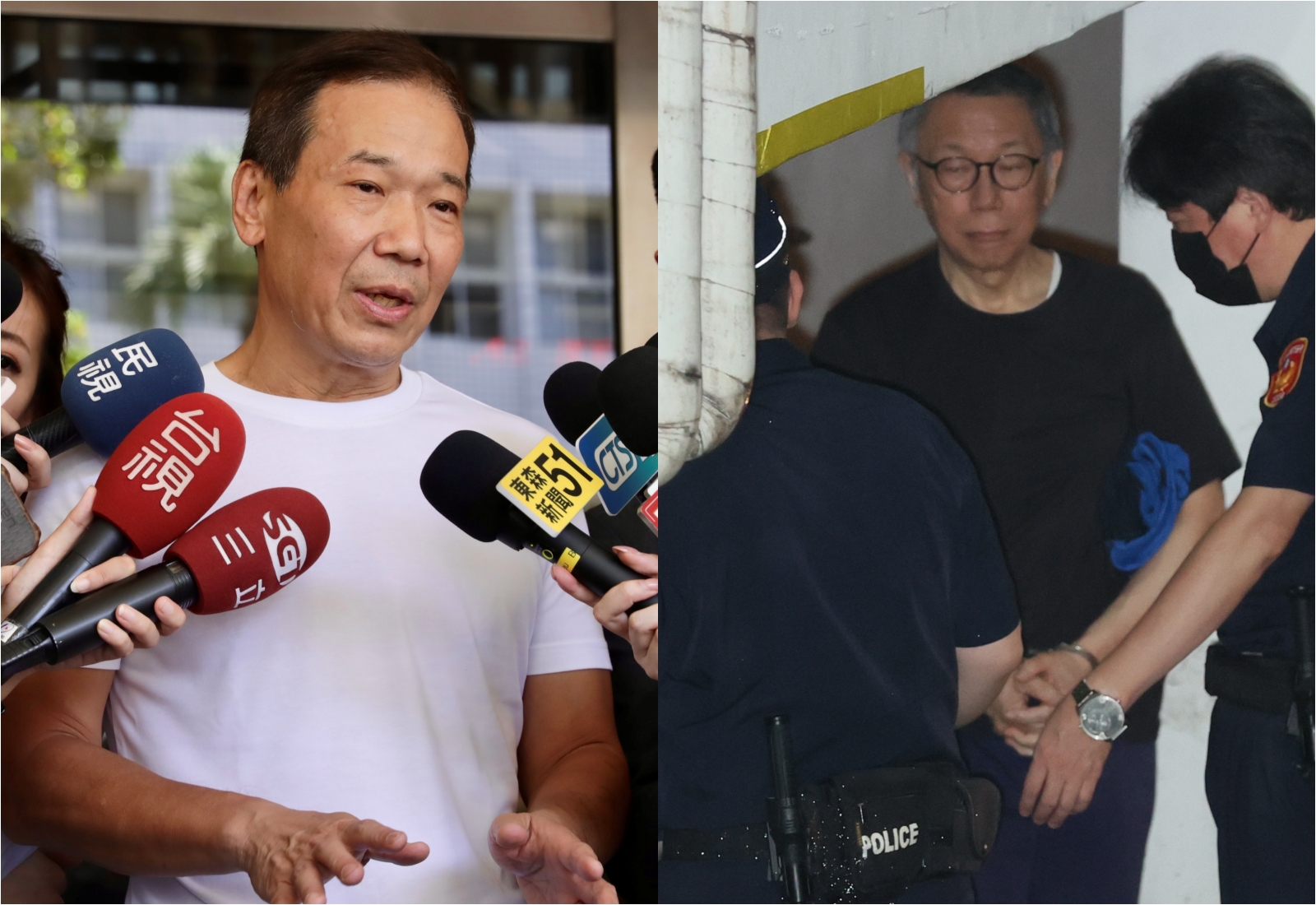 鍾小平控柯文哲收賄3、4億元及和女記者傳鹹濕簡訊，遭柯文哲提告，雙方今開庭和解了。（本刊資料照）