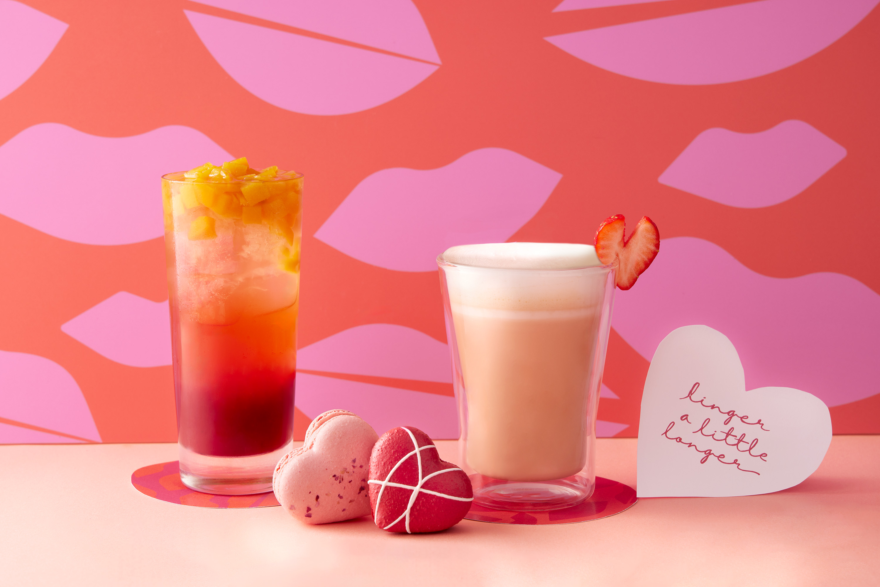 台北寒舍艾美酒店以「愛在艾美」為主題，設計一系列西洋情人節餐飲活動。（台北寒舍艾美酒店提供）