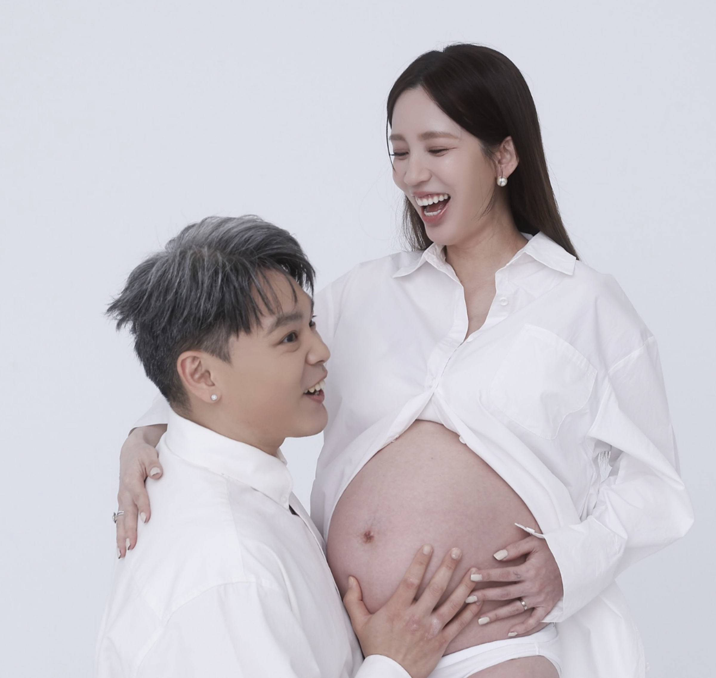 愛雅目前懷孕8個月，卻遭網友詛咒，讓她決定採取法律行動。（翻攝自Threads＠aiyachang1988）