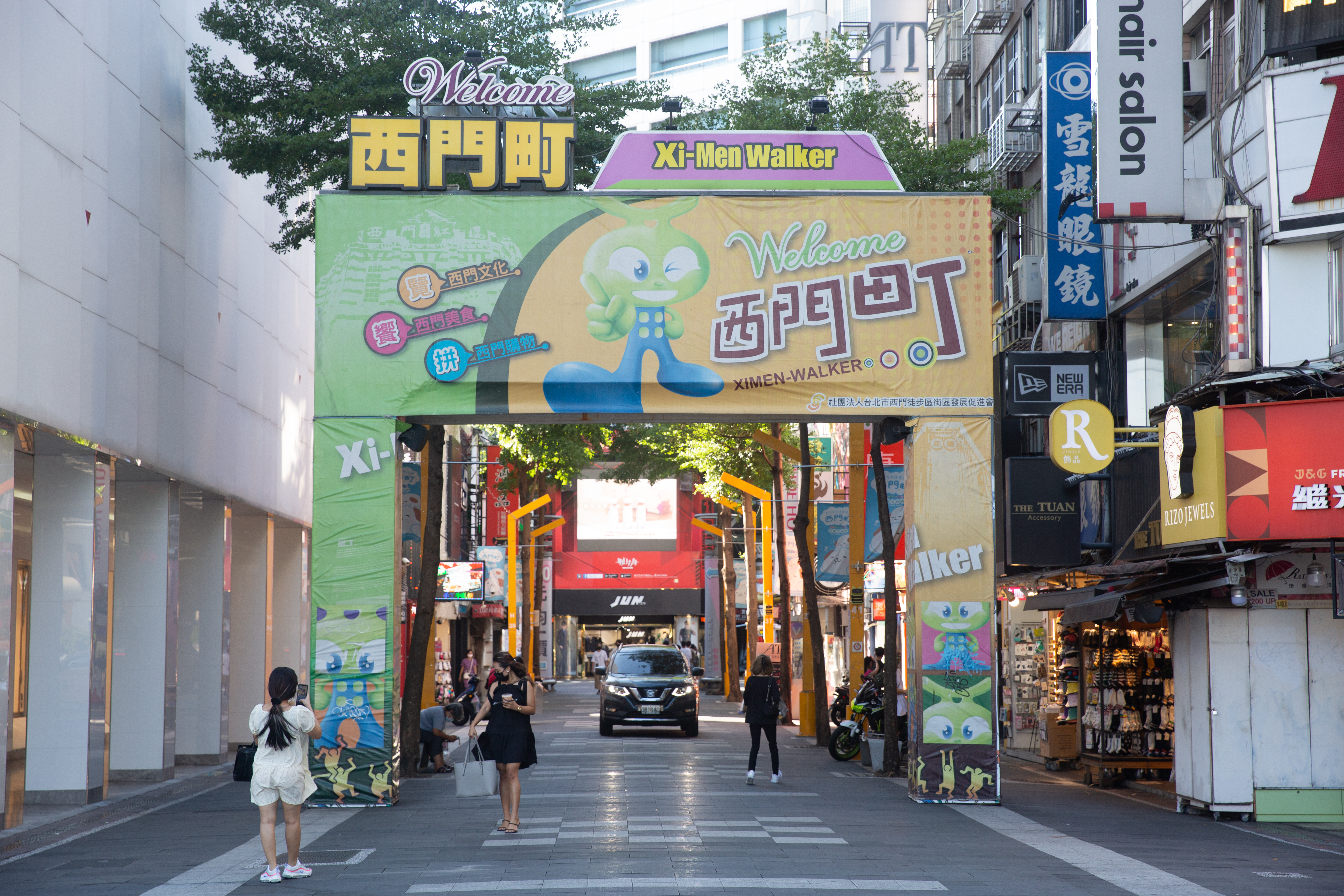 西門町商圈深受外國旅客歡迎。（本刊資料照）