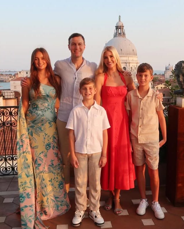 伊凡卡與庫許納育有3名子女。(翻攝ivankatrump IG)