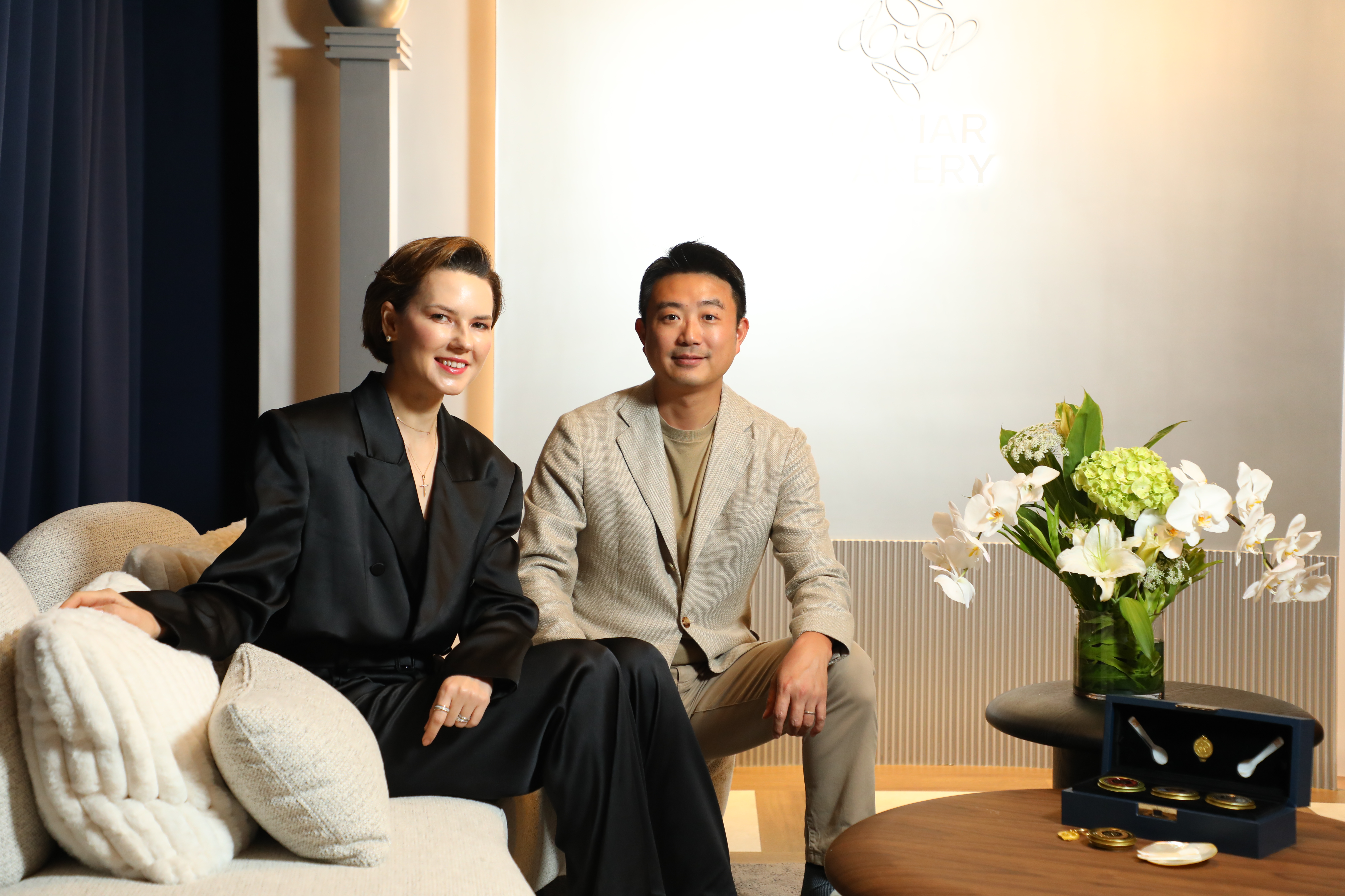 被譽為「Caviar Lady」的創辦人Oxana Dragun和丈夫Vison Wong攜手以創新概念重新演繹魚子醬文化。