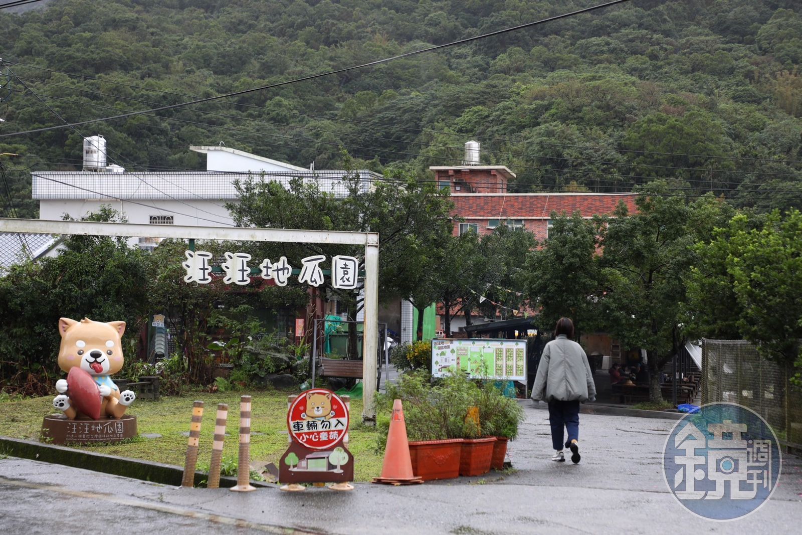 「汪汪地瓜園」成立於2003年，老闆自家養的小狗也成為了園區的招牌吉祥物